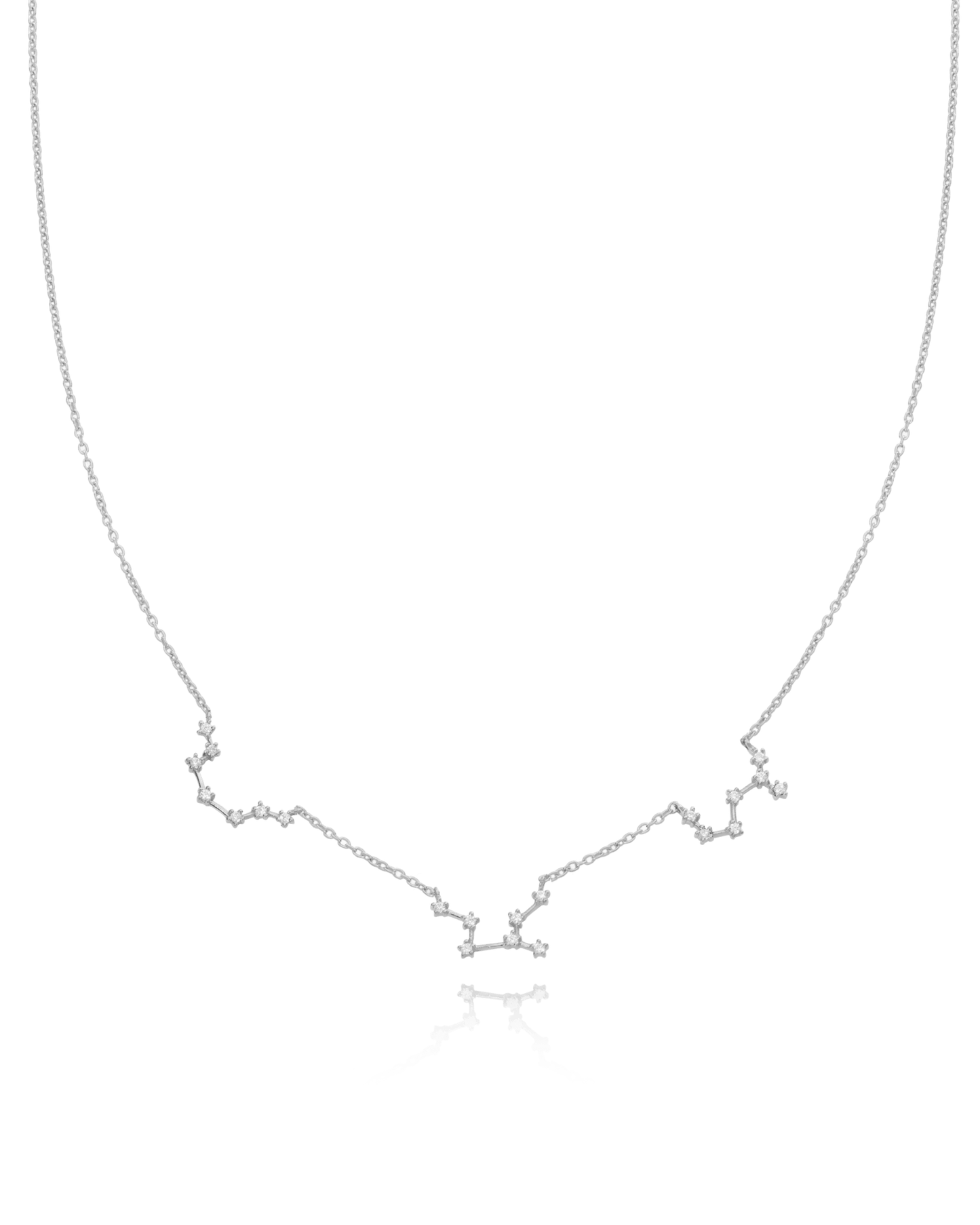 Constellation Necklace with Diamonds - 18K Rose Vermeil Necklaces magal-dev 