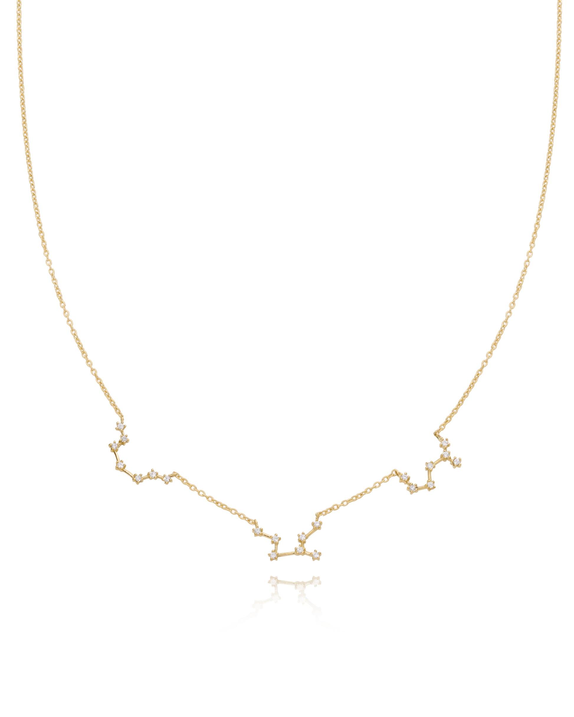 Constellation Necklace with Diamonds - 18K Gold Vermeil Necklaces magal-dev 1 Constellation 16" 