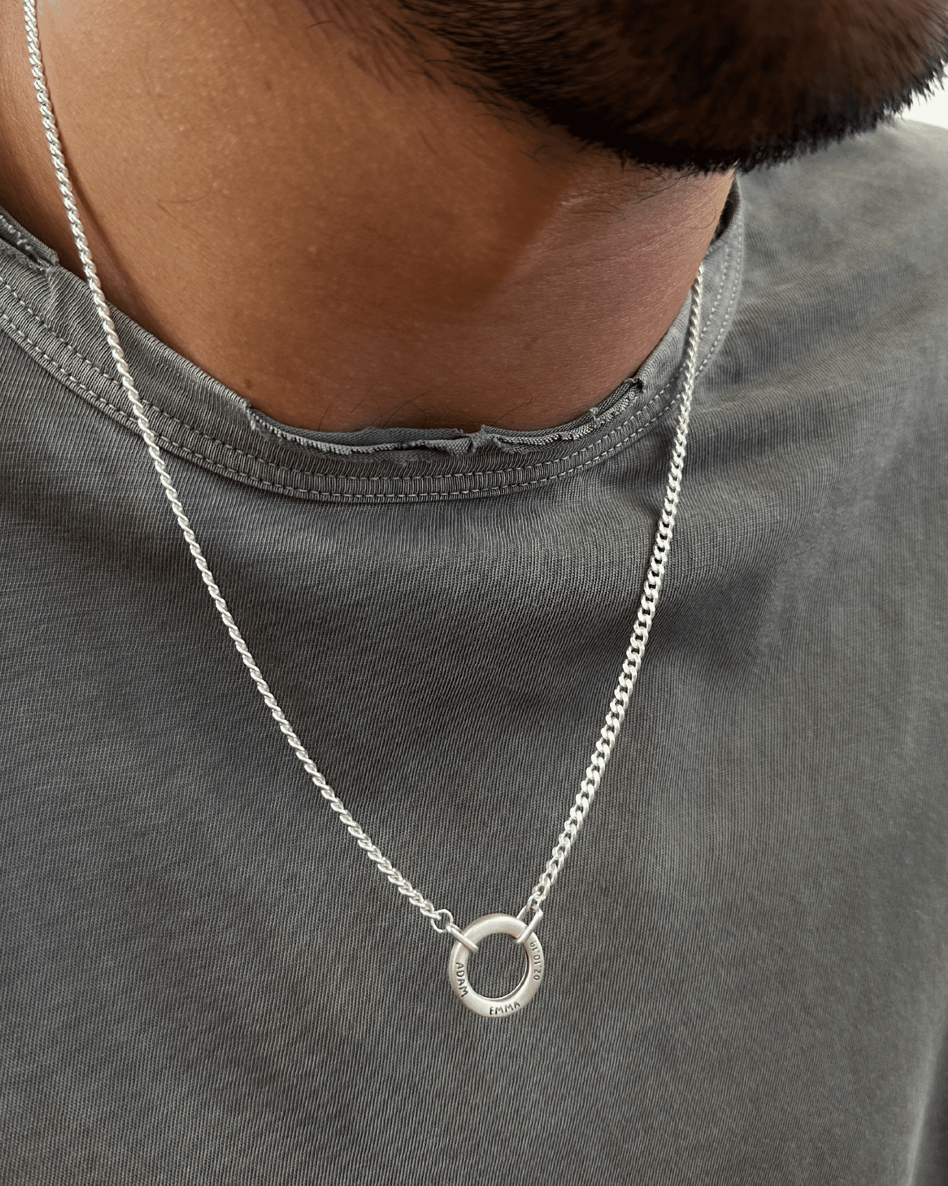 Collier Homme My Family- Argent 925 Necklaces magal-dev 