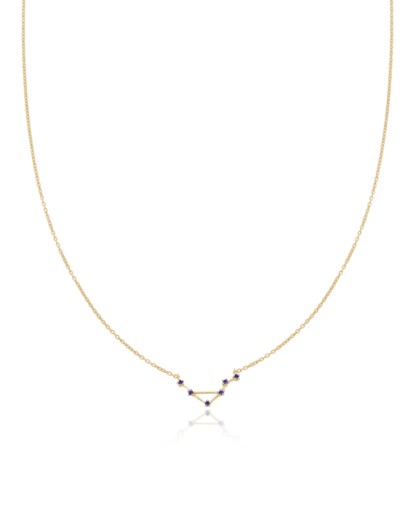 Constellation Birthstone Necklace - 18K Gold Vermeil Necklaces magal-dev 