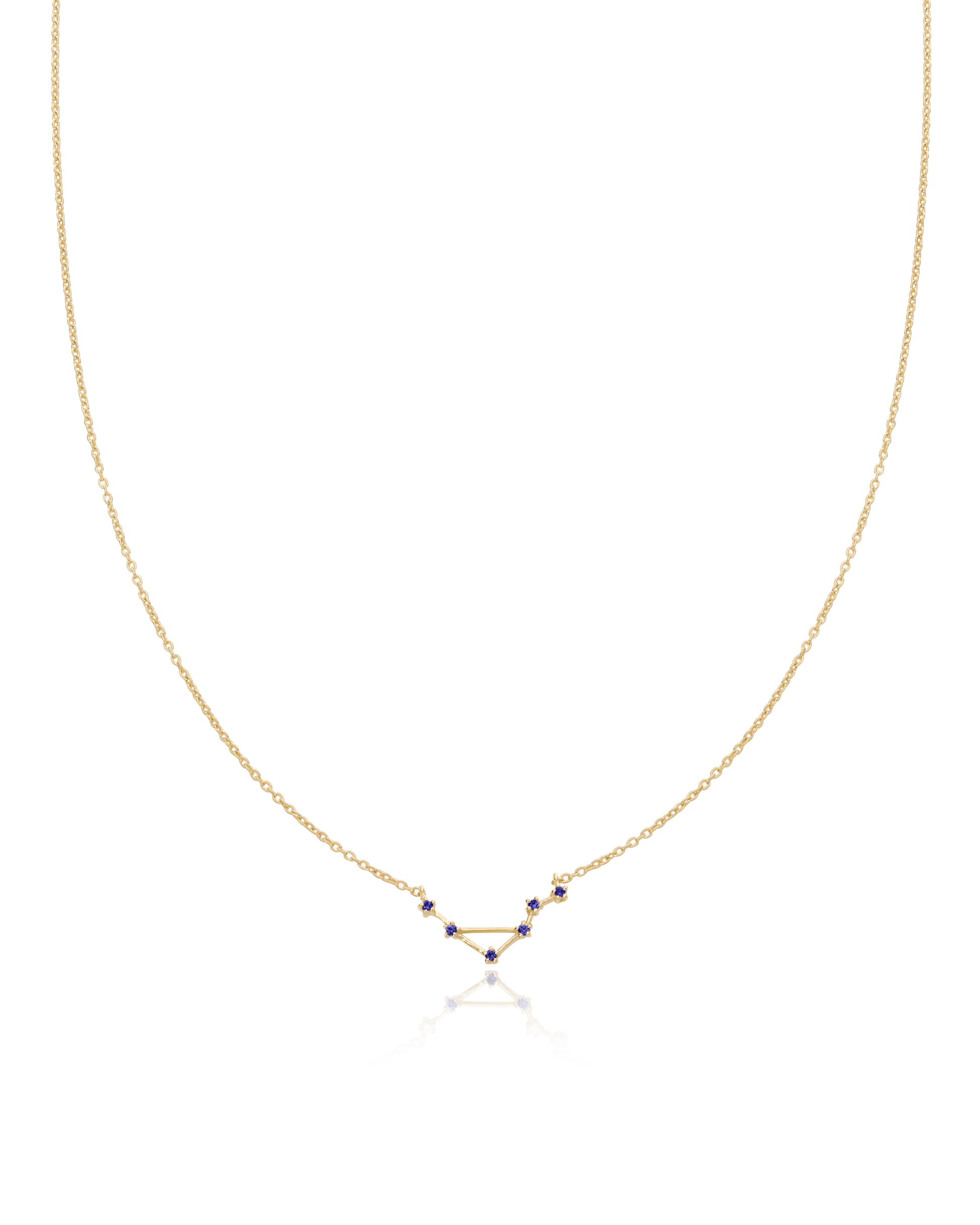Constellation Birthstone Necklace - 18K Gold Vermeil Necklaces magal-dev 