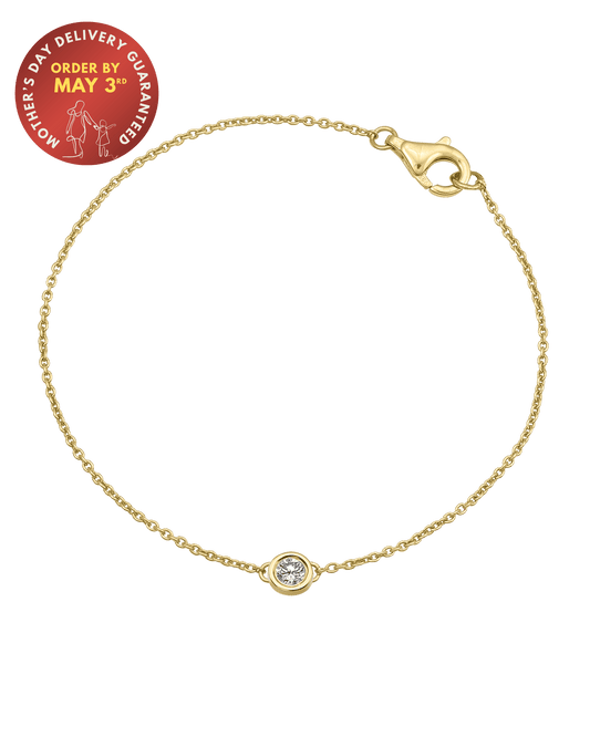 Chain of Love - 14K Yellow Gold Bracelets magal-dev 
