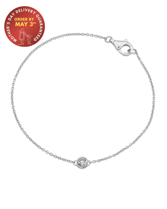 The Chain of Love - 14K White Gold Bracelets magal-dev 