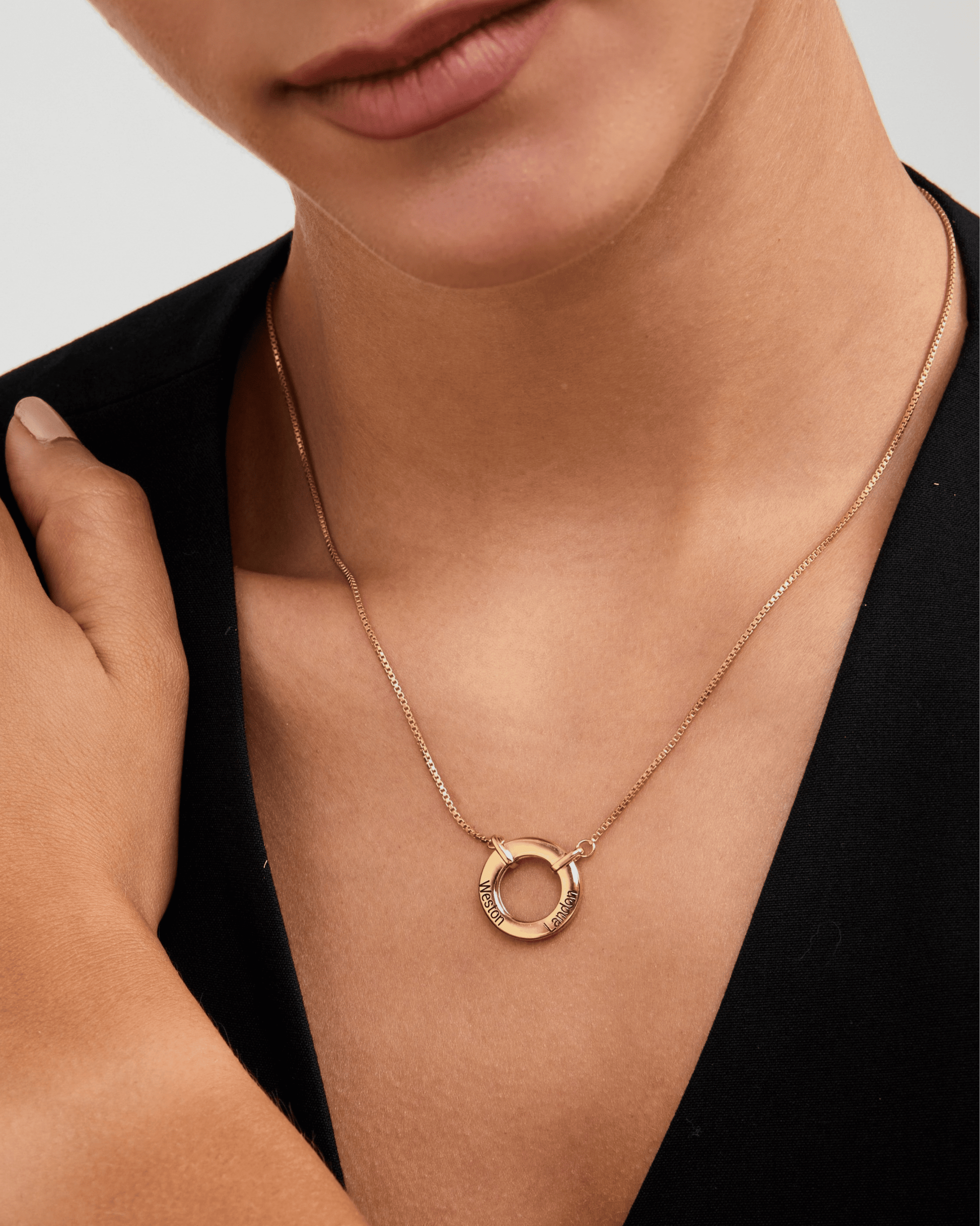 Collier Cercle Familial - Argent 925 Necklaces magal-dev 