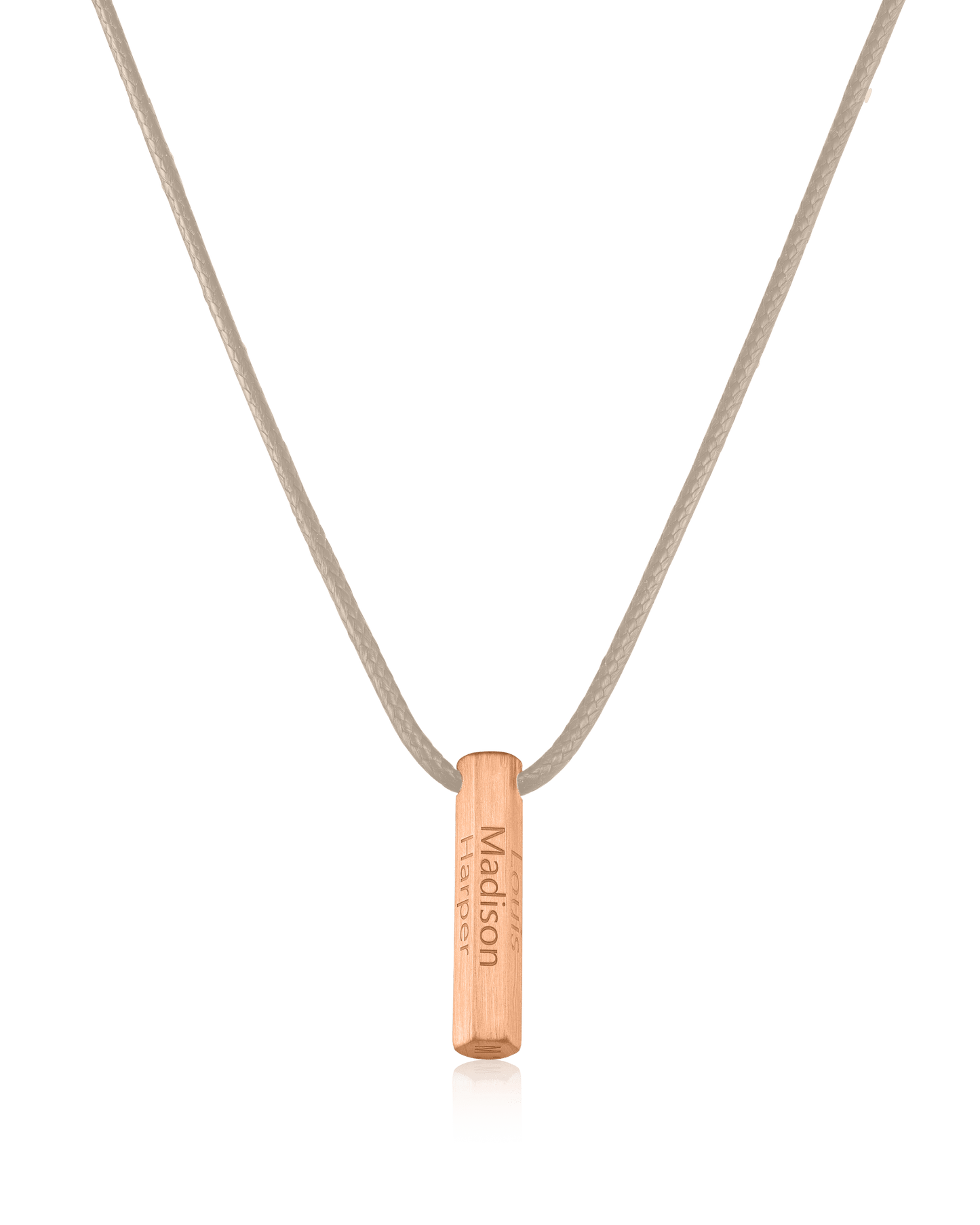 Apex Bar Necklace - 18K Rose Vermeil