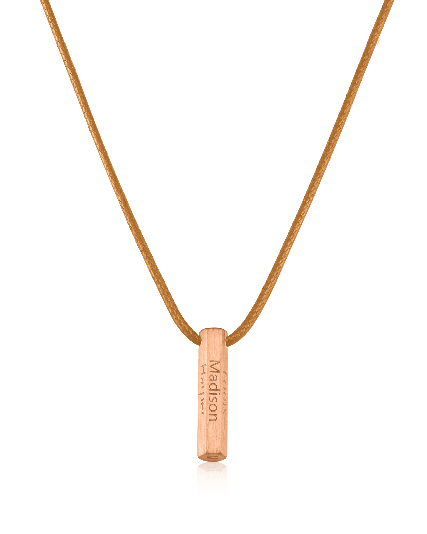 Apex Bar Necklace - 18K Rose Vermeil
