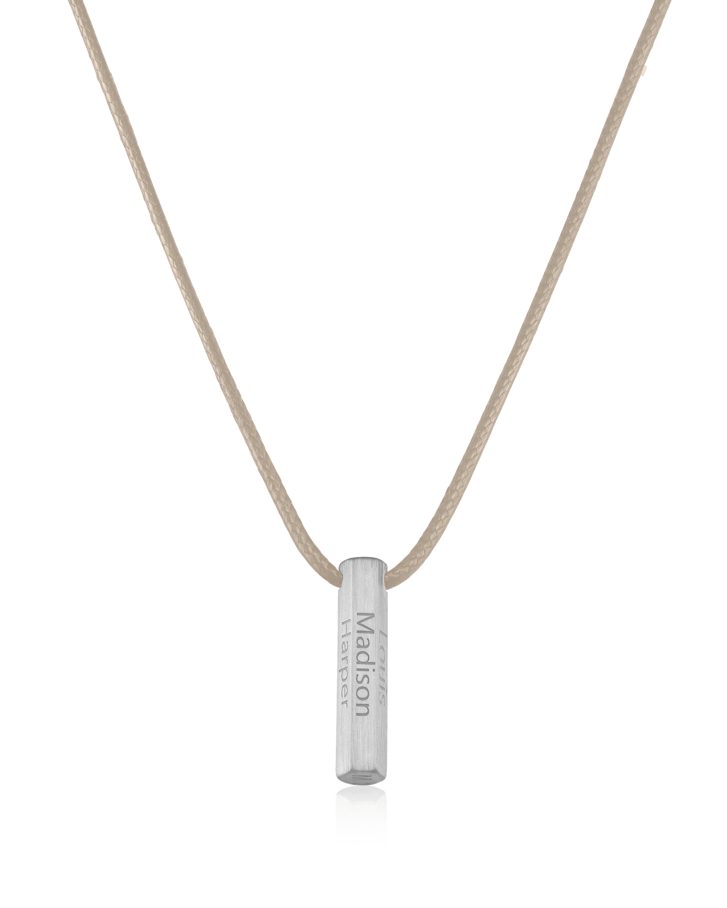 Apex Bar Necklace - 925 Sterling Silver