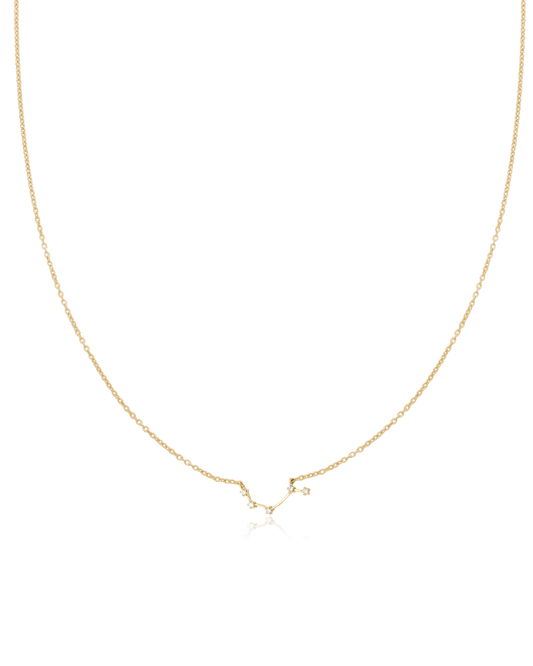 Aries Constellation Necklace - 18K Gold Vermeil Necklaces magal-dev 16" 