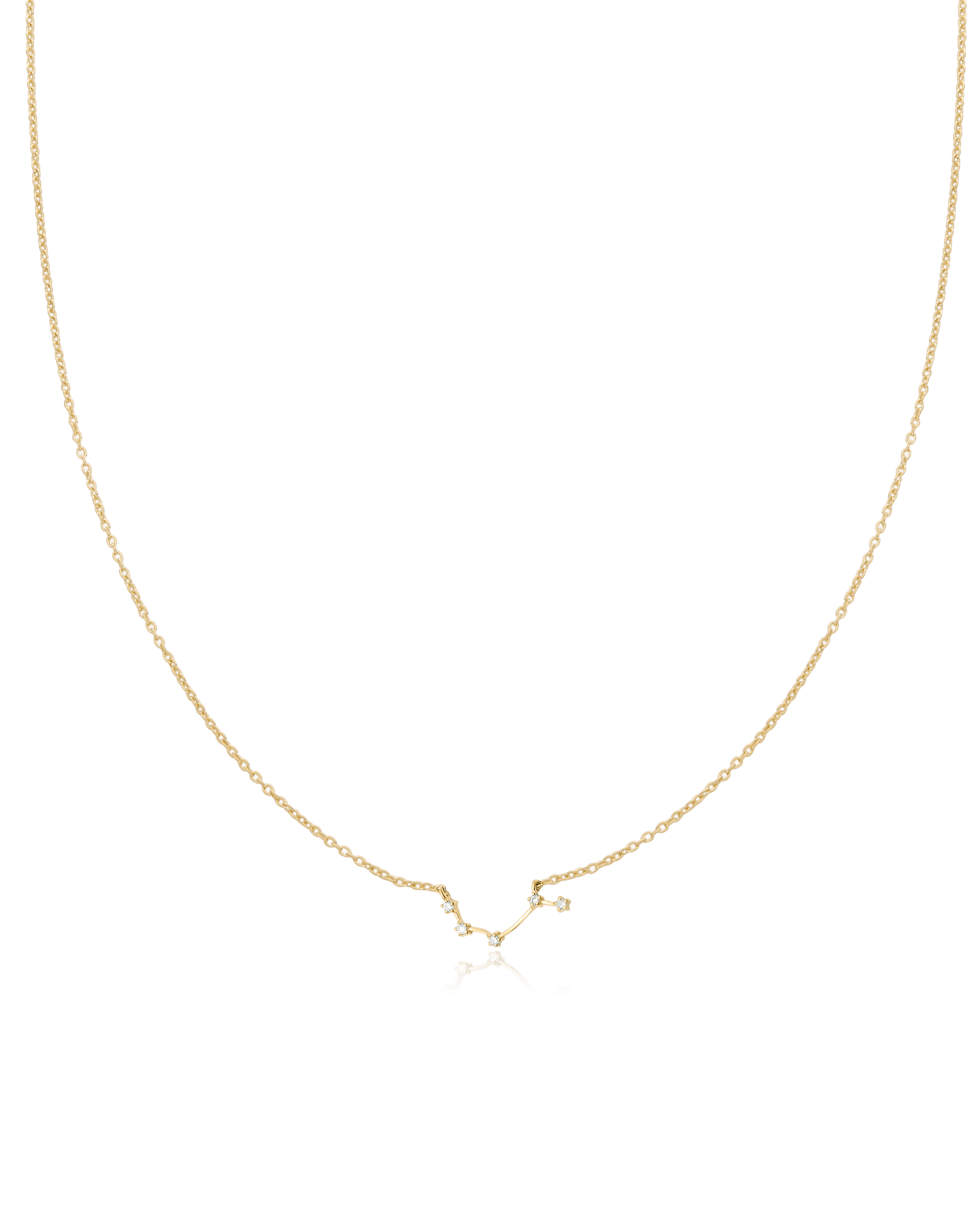 Aries Constellation Necklace - 18K Rose Vermeil Necklaces magal-dev 