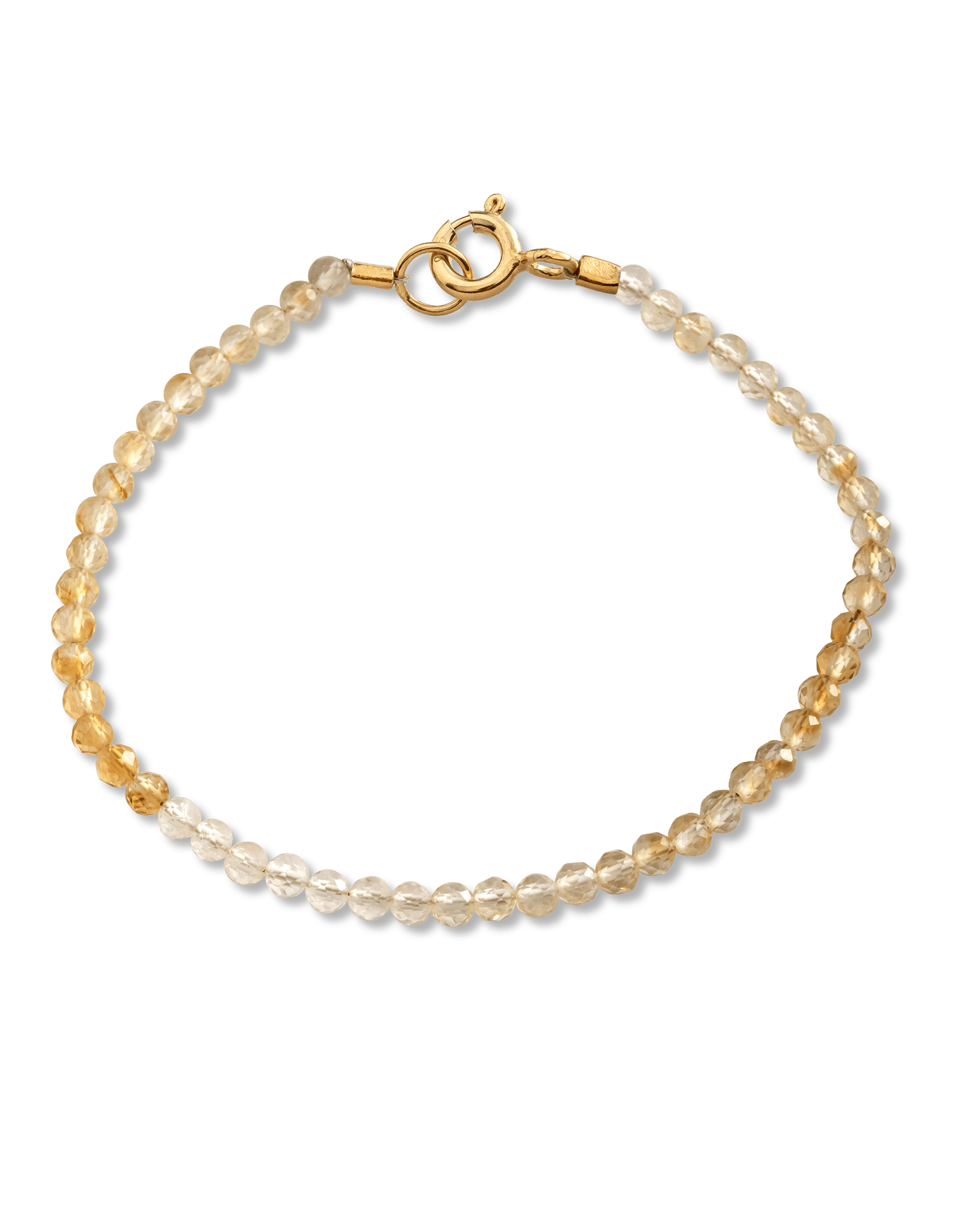 Birth & Power Gemstone Bracelet - 14K Yellow Gold Bracelets magal-dev 