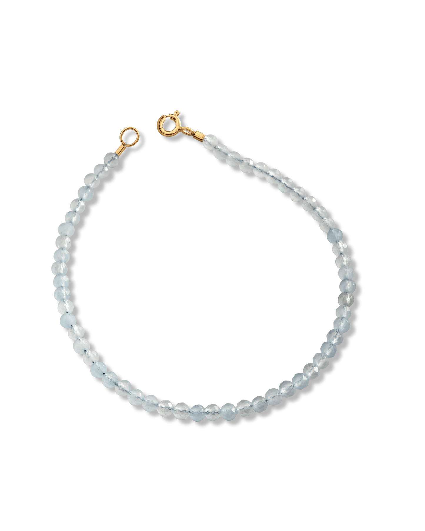 Birth & Power Gemstone Bracelet - 14K White Gold Bracelets magal-dev 