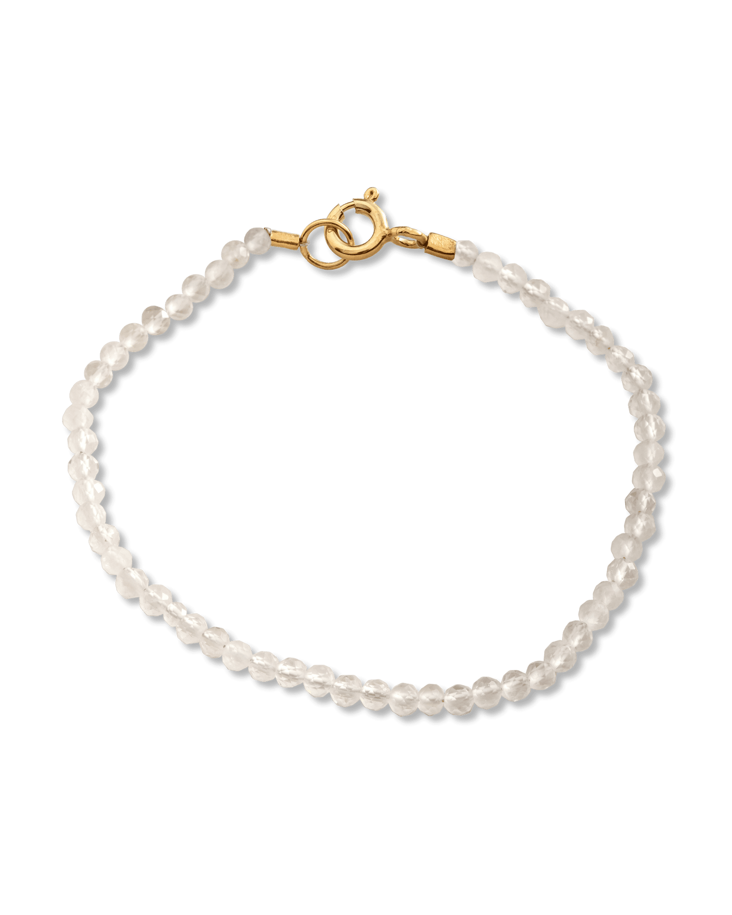 Bracelet Pierres Précieuses Naturelles - Or Blanc 14 carats Bracelets magal-dev 