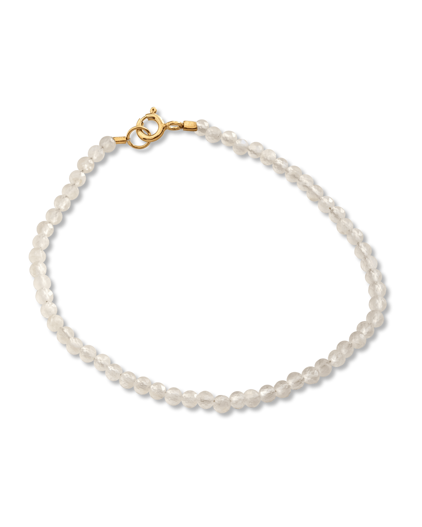 Birth & Power Gemstone Bracelet - 14K White Gold Bracelets magal-dev 
