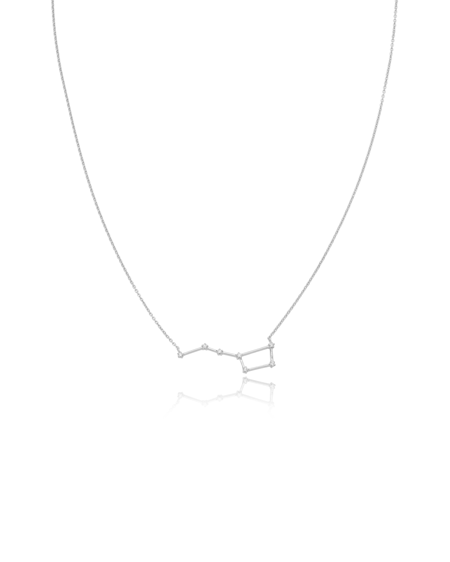 Ursa Major Constellation Necklace - 925 Sterling Silver Necklaces magal-dev Big Dipper 16" 
