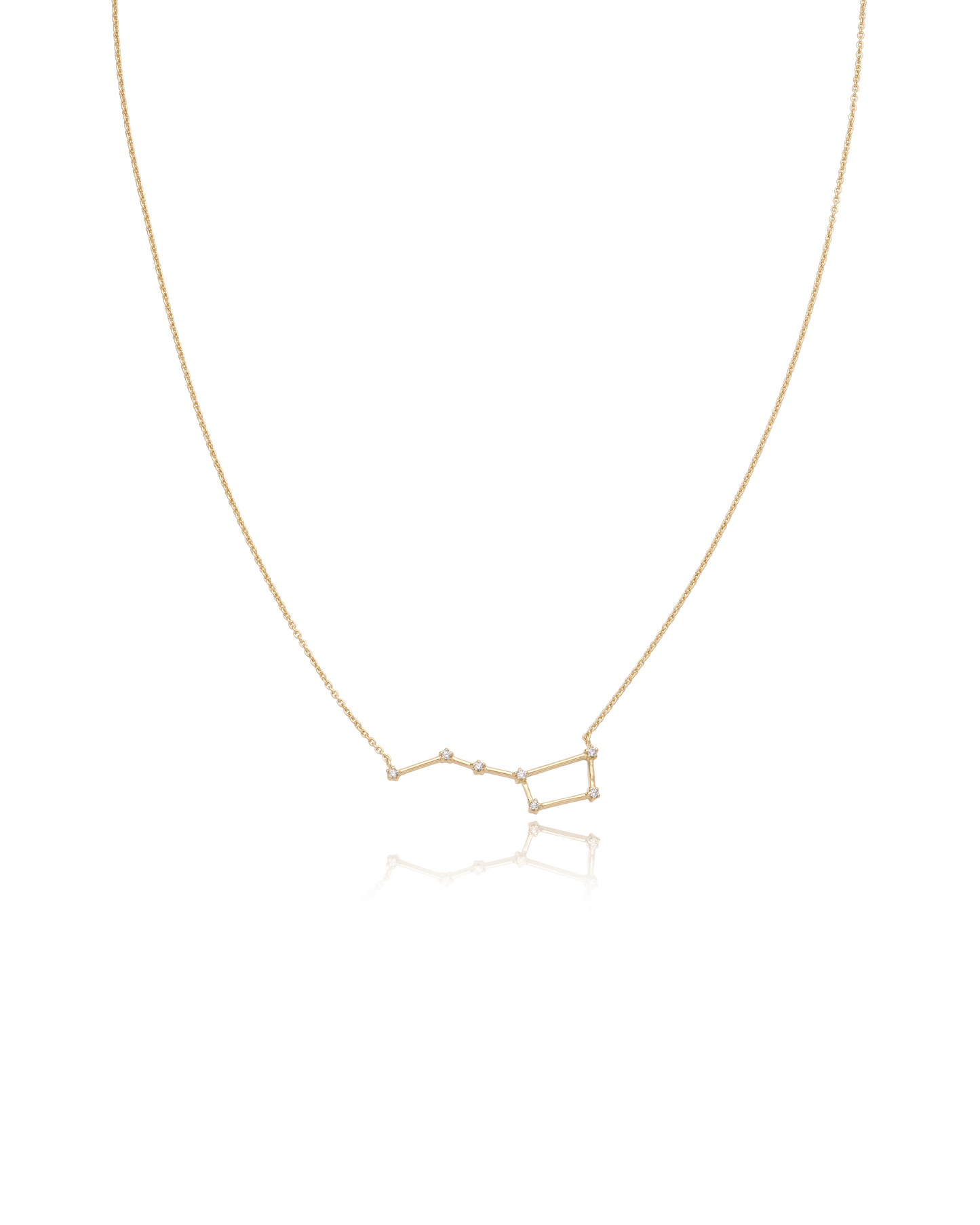 Ursa Major Constellation Necklace - 18K Gold Vermeil Necklaces magal-dev Big Dipper 16" 