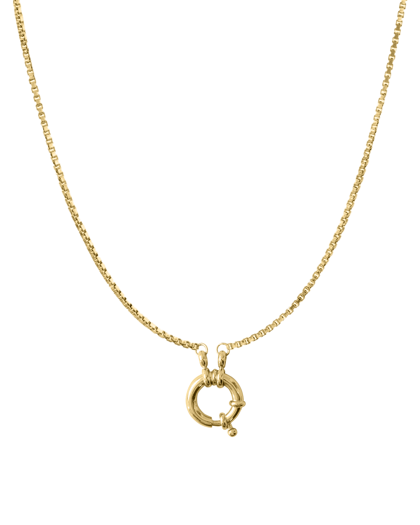 DIY MAGAL NECKLACE - 18K Gold Vermeil Chains magal-dev Box Chain 16" 