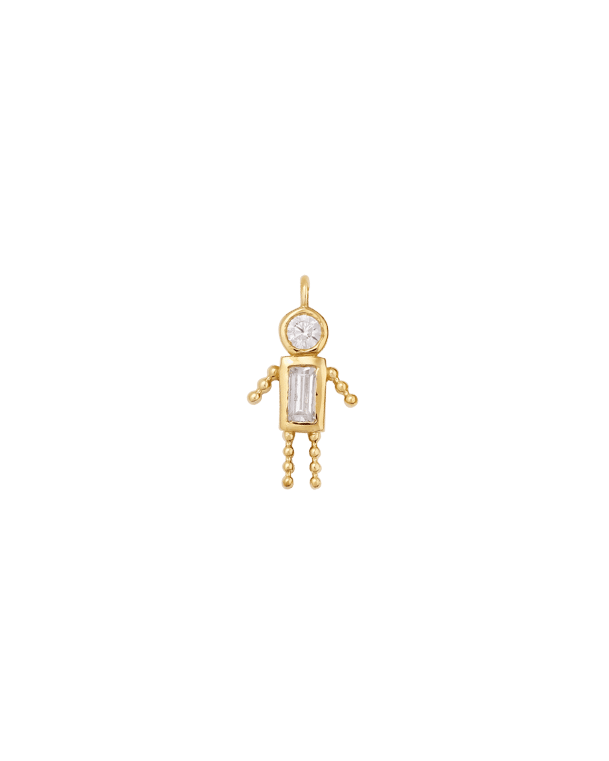 Mini Me Garçon - Or Jaune Plaqué 18 carats Necklaces magal-dev 