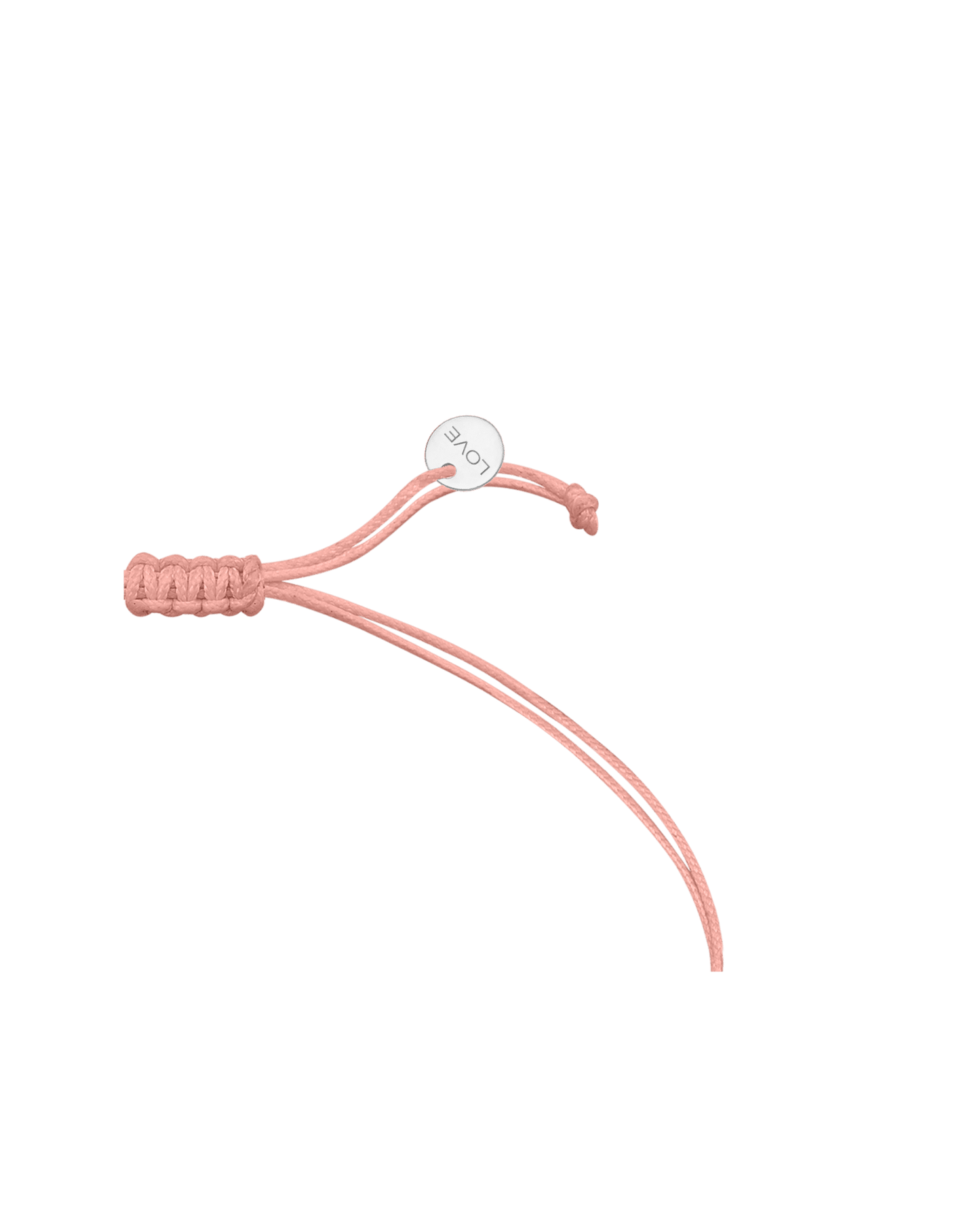 Pink : The Classic String of Love - 14K White Gold Bracelets magal-dev 