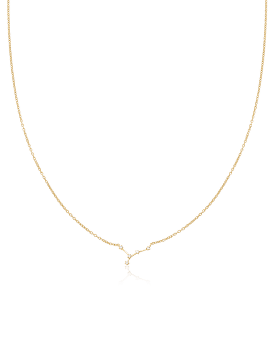 Cancer Constellation Necklace - 18K Gold Vermeil Necklaces magal-dev 16" 