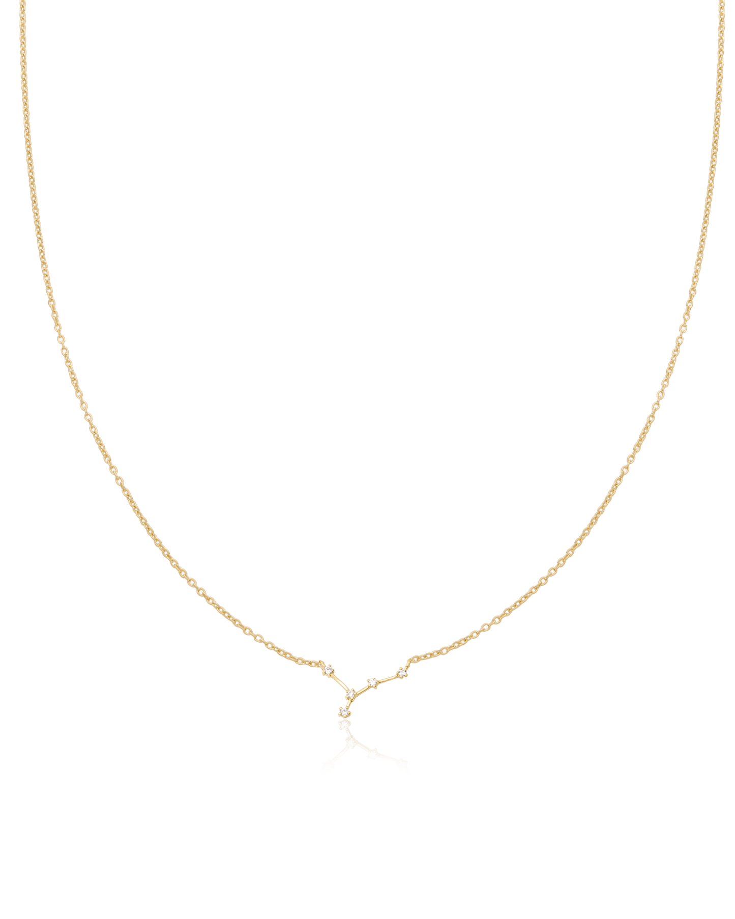 Cancer Constellation Necklace - 18K Rose Vermeil Necklaces magal-dev 