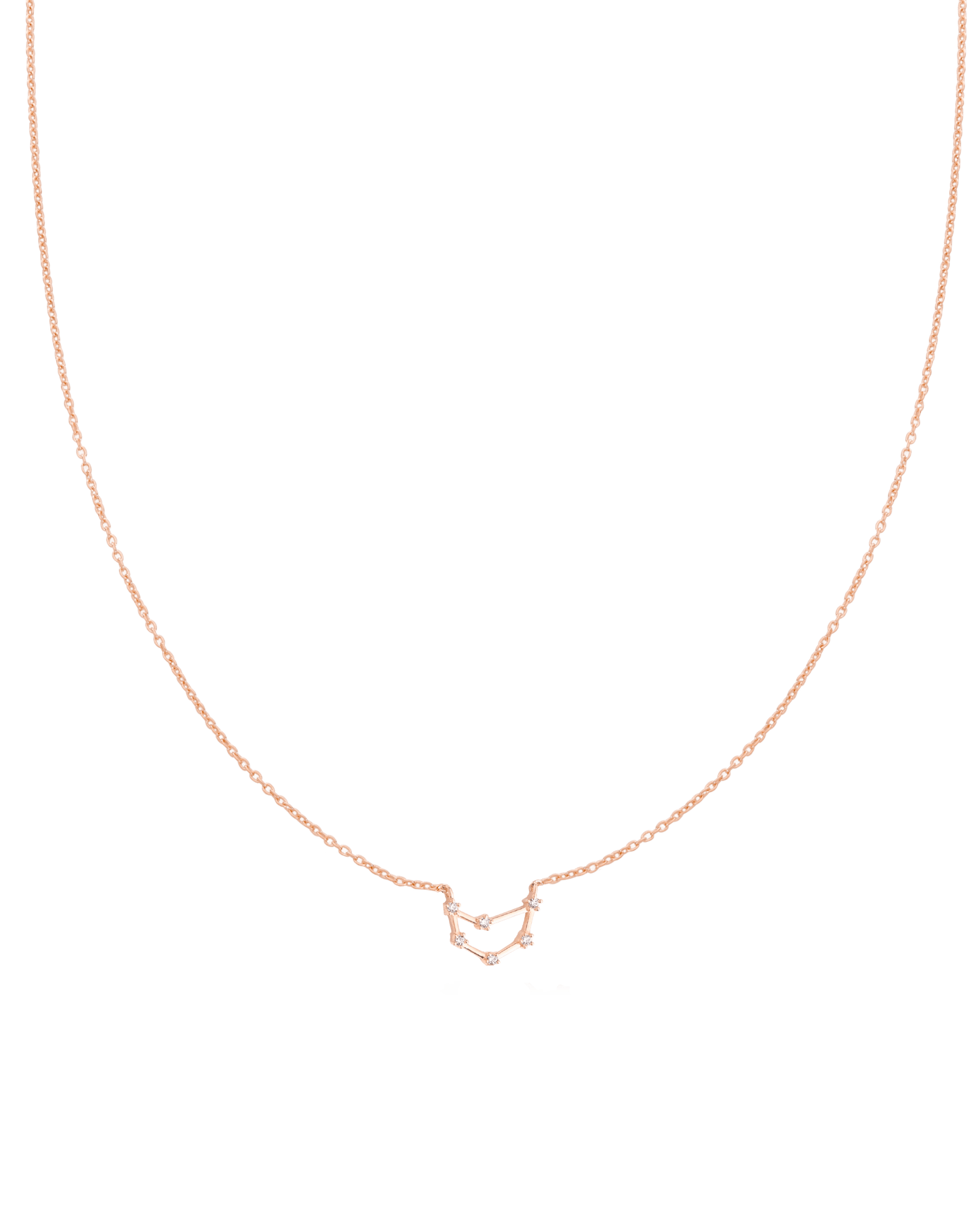 Capricorn Constellation Necklace - 18K Gold Vermeil Necklaces magal-dev 