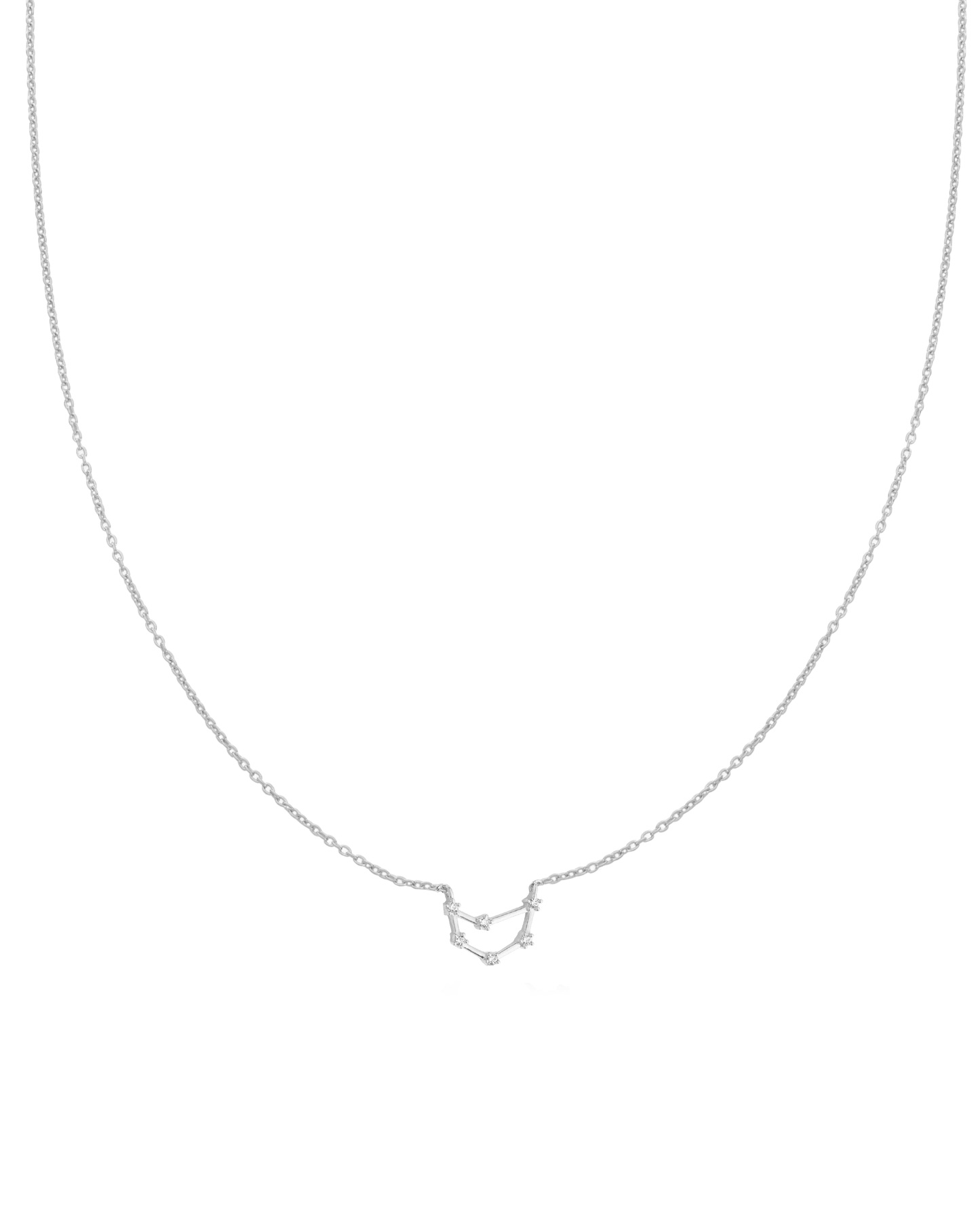 Capricorn Constellation Necklace - 925 Sterling Silver Necklaces magal-dev 16" 