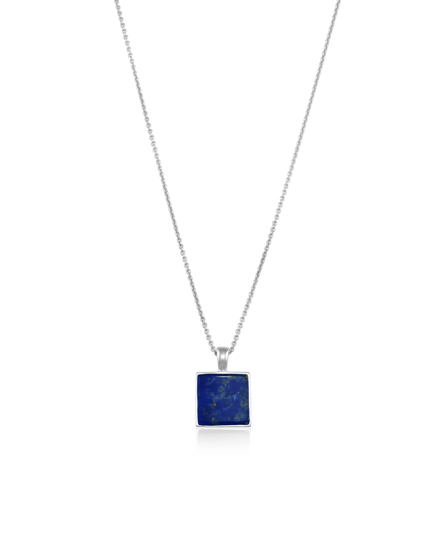 El Dorado Necklace - 925 Sterling Silver Necklaces magal-dev Blue Lapis 22" 