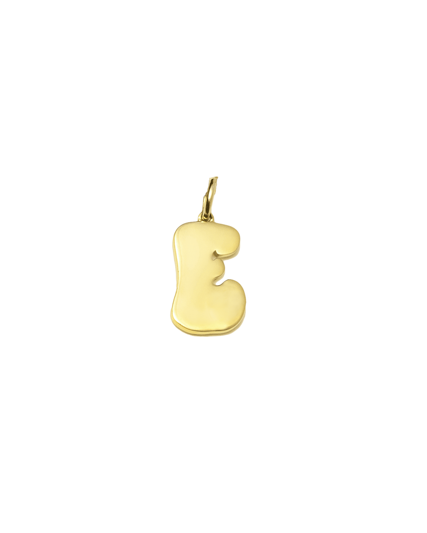 Retro Initial Charm - 18K Gold Vermeil Necklaces magal-dev 