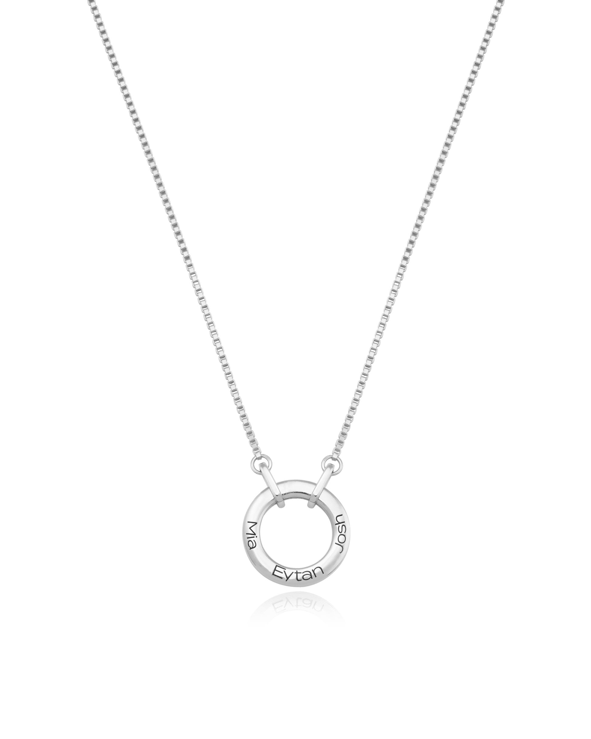 Collier Cercle Familial - Or Rose Plaqué 18 carats Necklaces magal-dev 