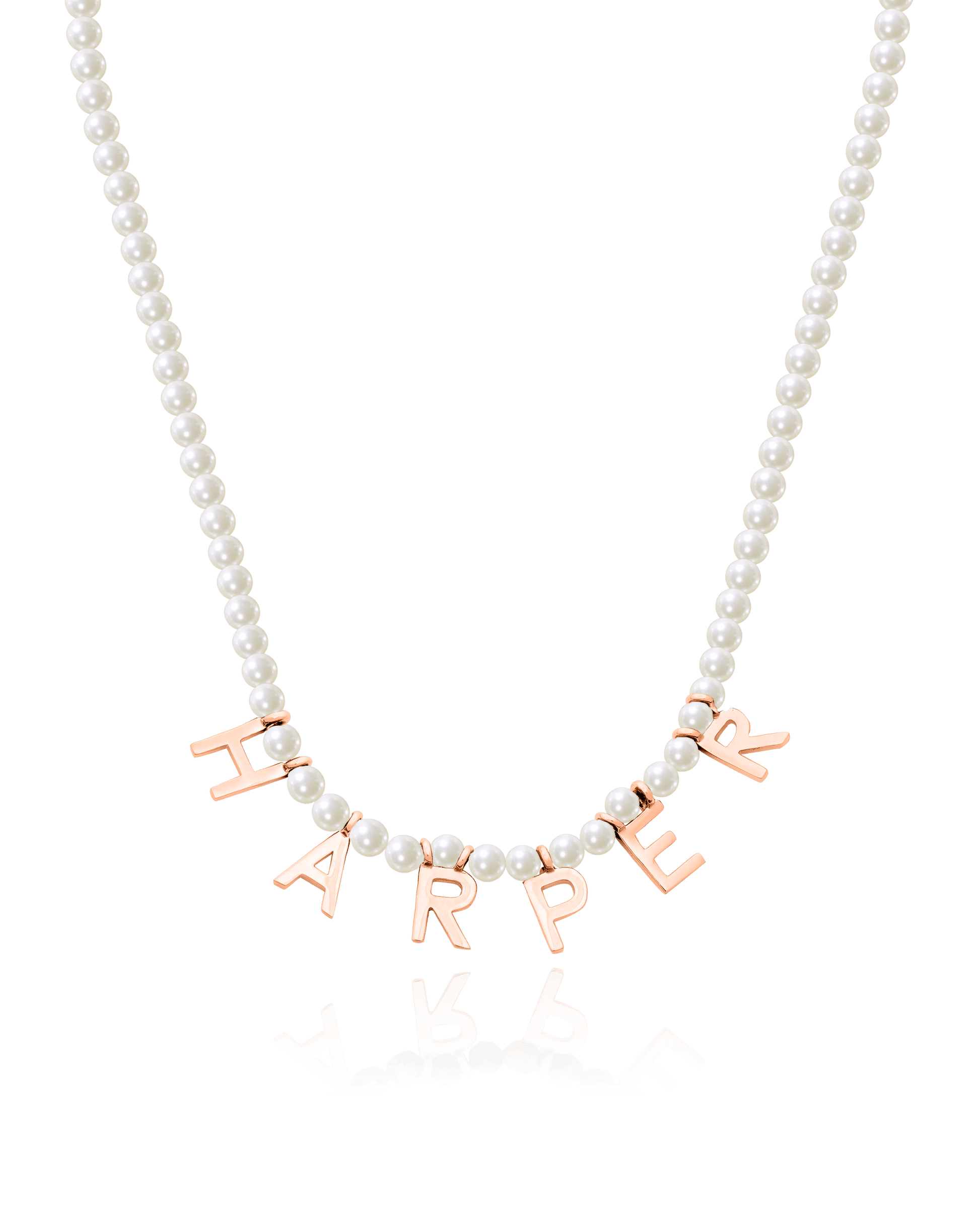 Collier de Perles Naturelles & Initiale - Argent 925 Necklaces magal-dev 