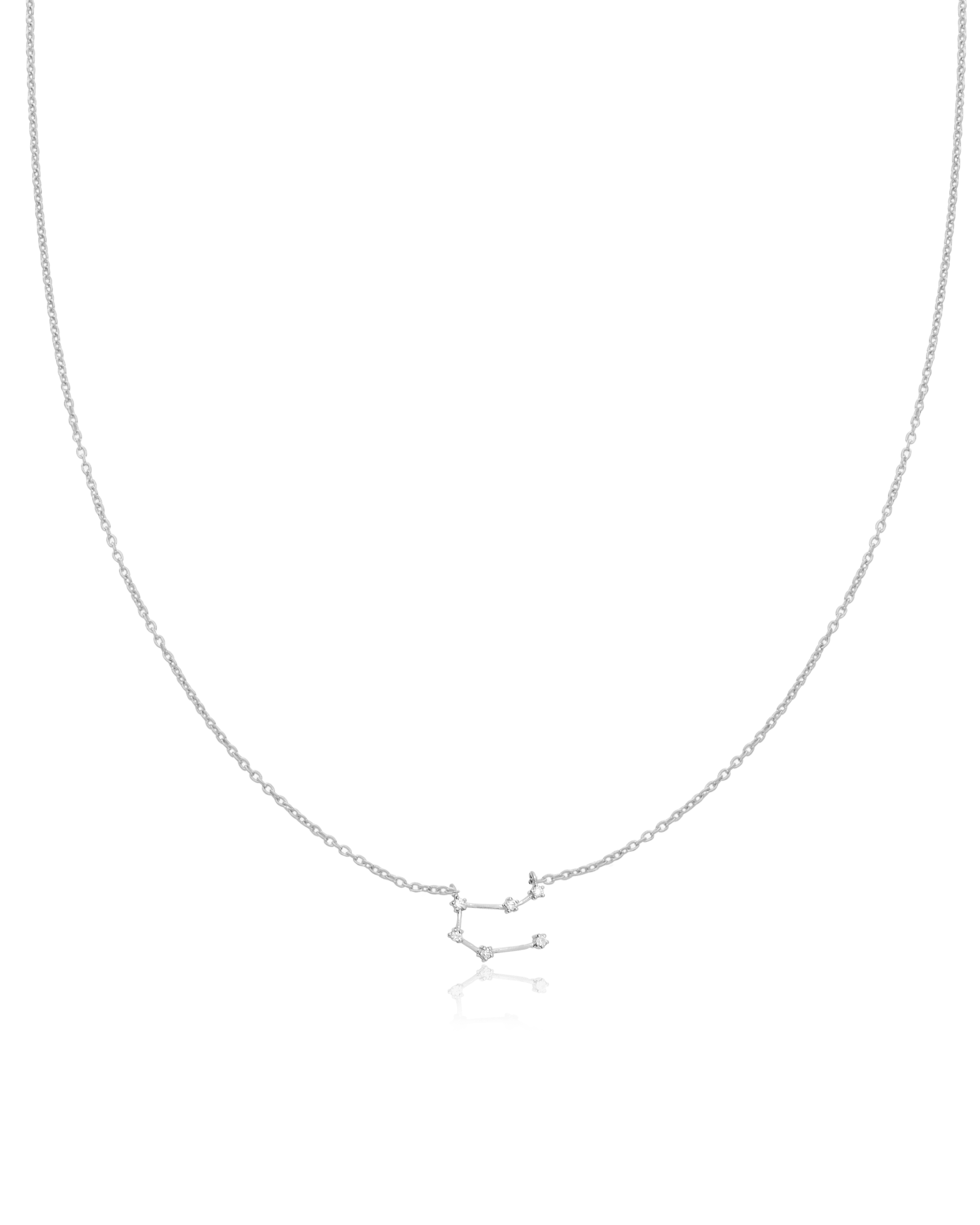Gemini Constellation Necklace - 925 Sterling Silver Necklaces magal-dev 16" 