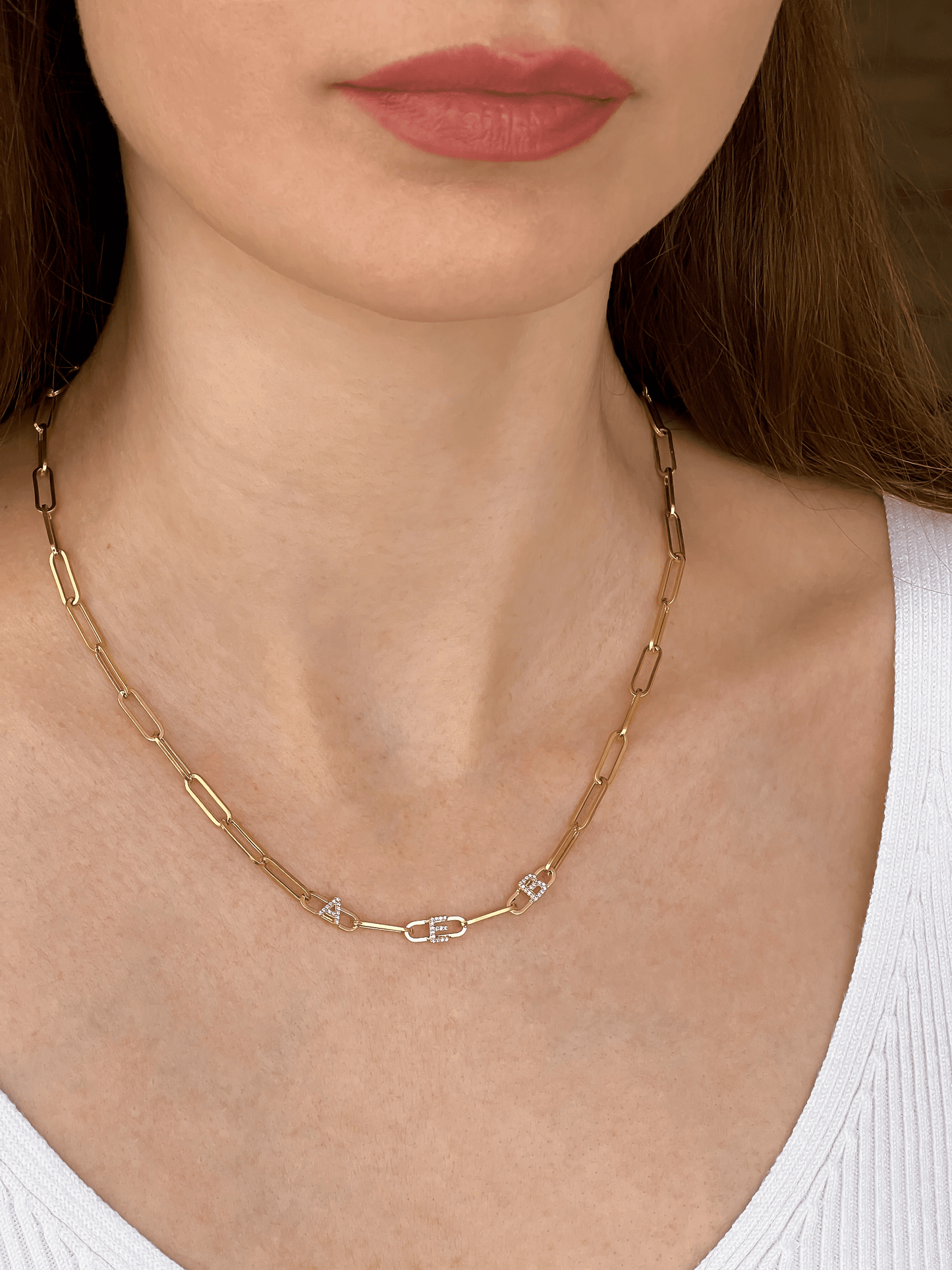 Collier Liens & Initiale(s) - Argent 925 Necklaces magal-dev 