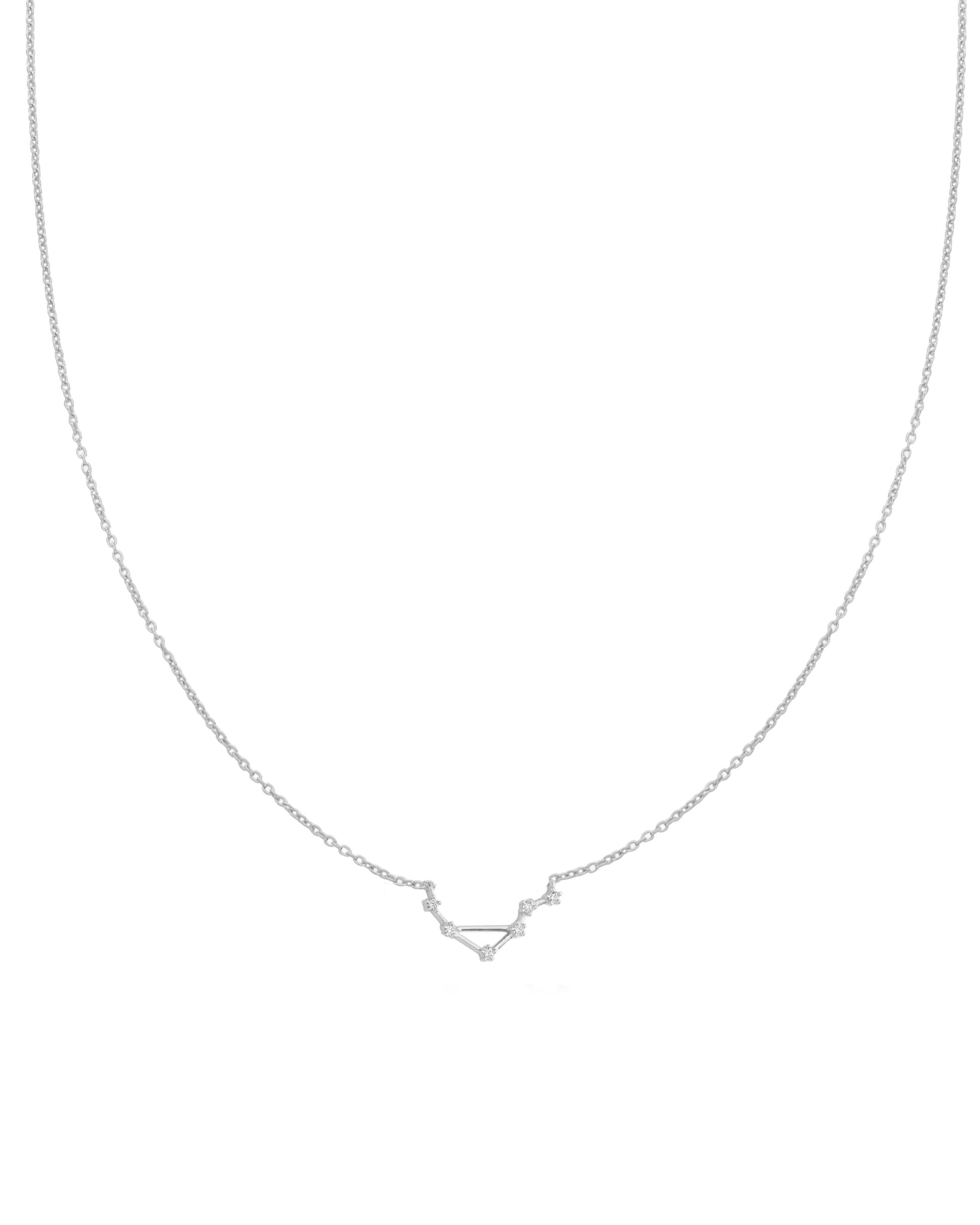 Libra Constellation Necklace - 925 Sterling Silver Necklaces magal-dev 16" 
