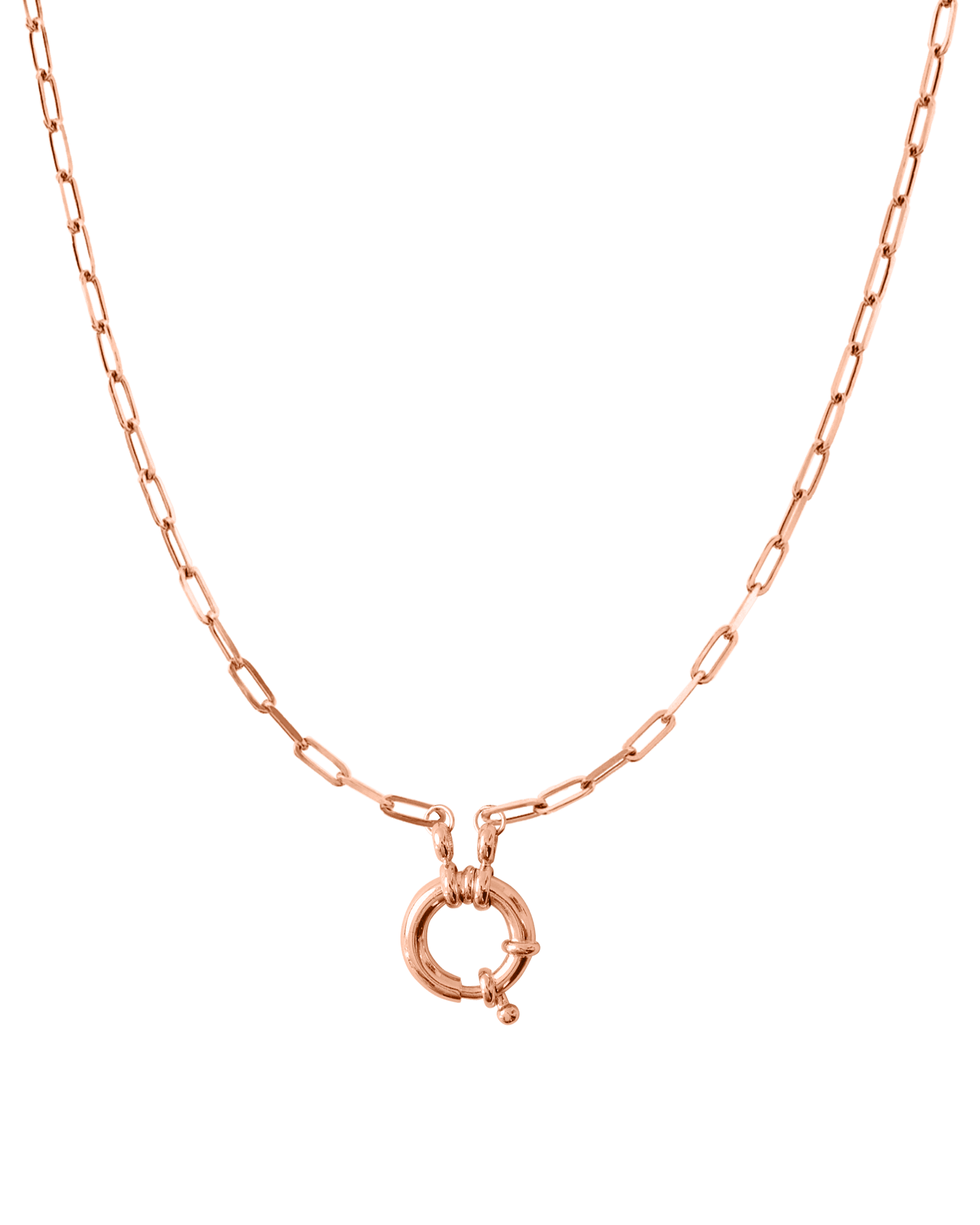 DIY MAGAL NECKLACE - 18K Rose Vermeil Chains magal-dev Link Chain 16" 