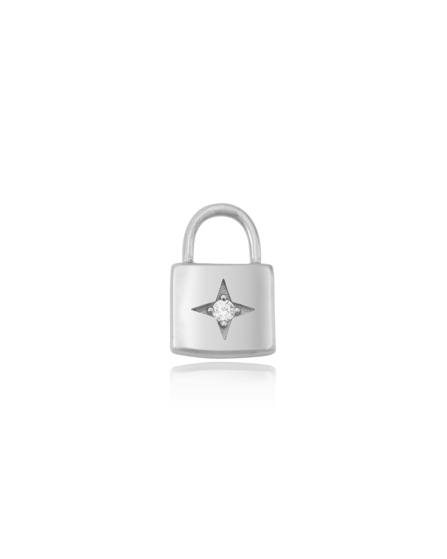Lock Charm - 925 Sterling Silver Charm magal-dev No 