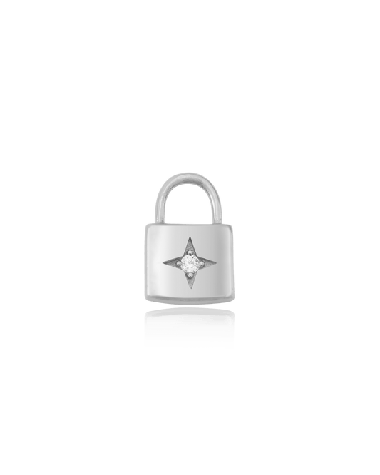 Lock Charm - 925 Sterling Silver Charm magal-dev No 