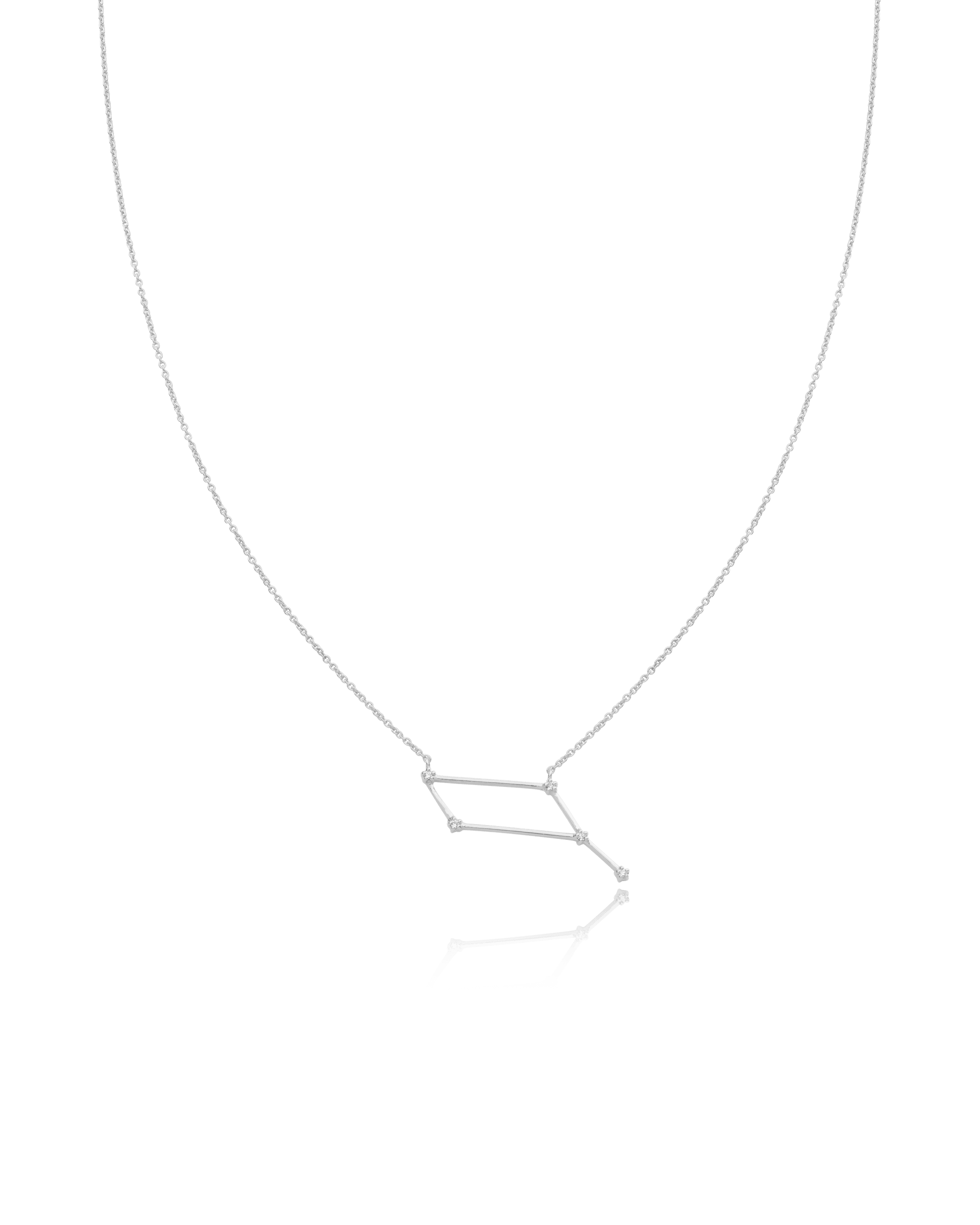 Ursa Major Constellation Necklace - 925 Sterling Silver Necklaces magal-dev Lyra 16" 