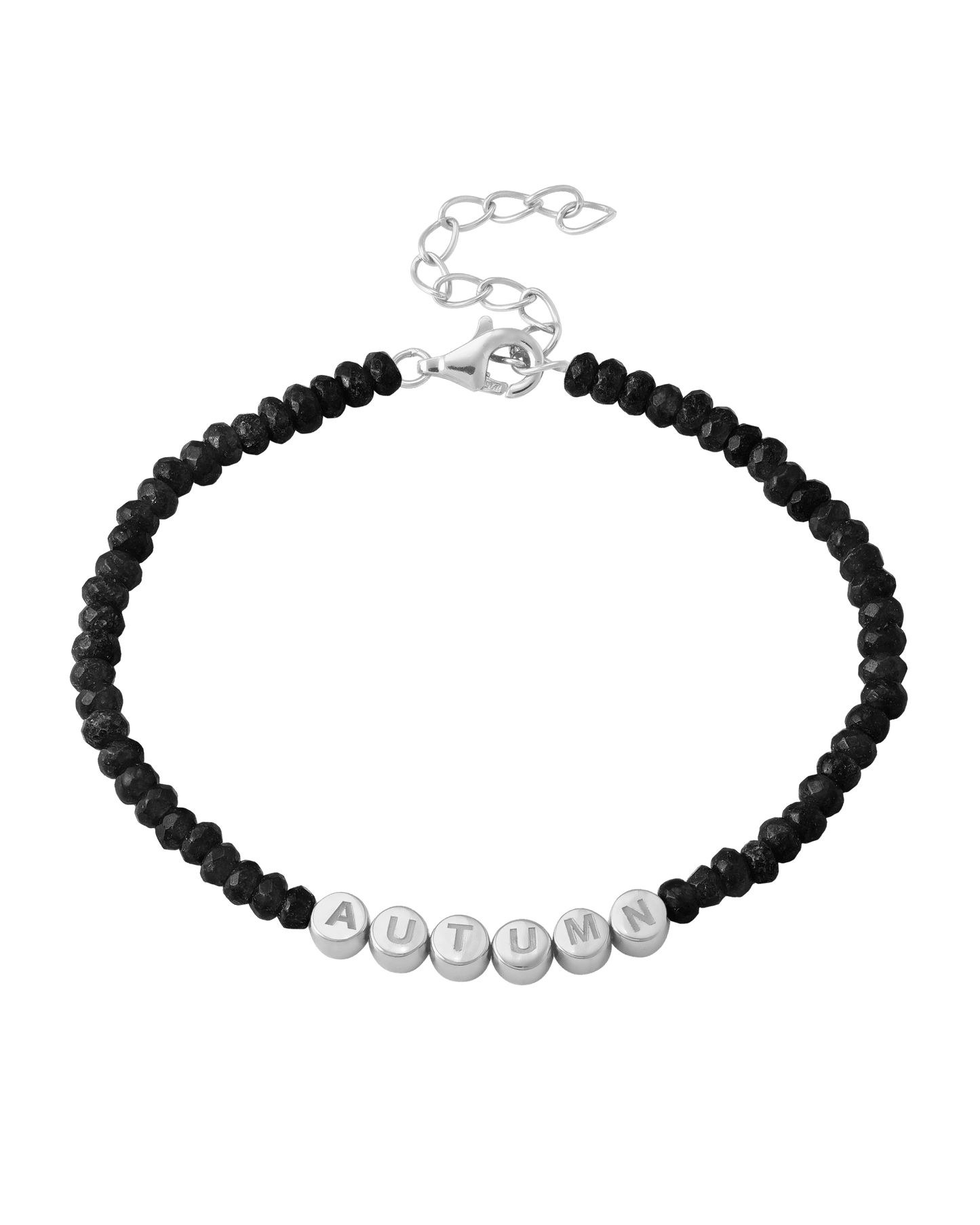 Bracelet Métro - Argent 925 Bracelets magal-dev Onyx 1 