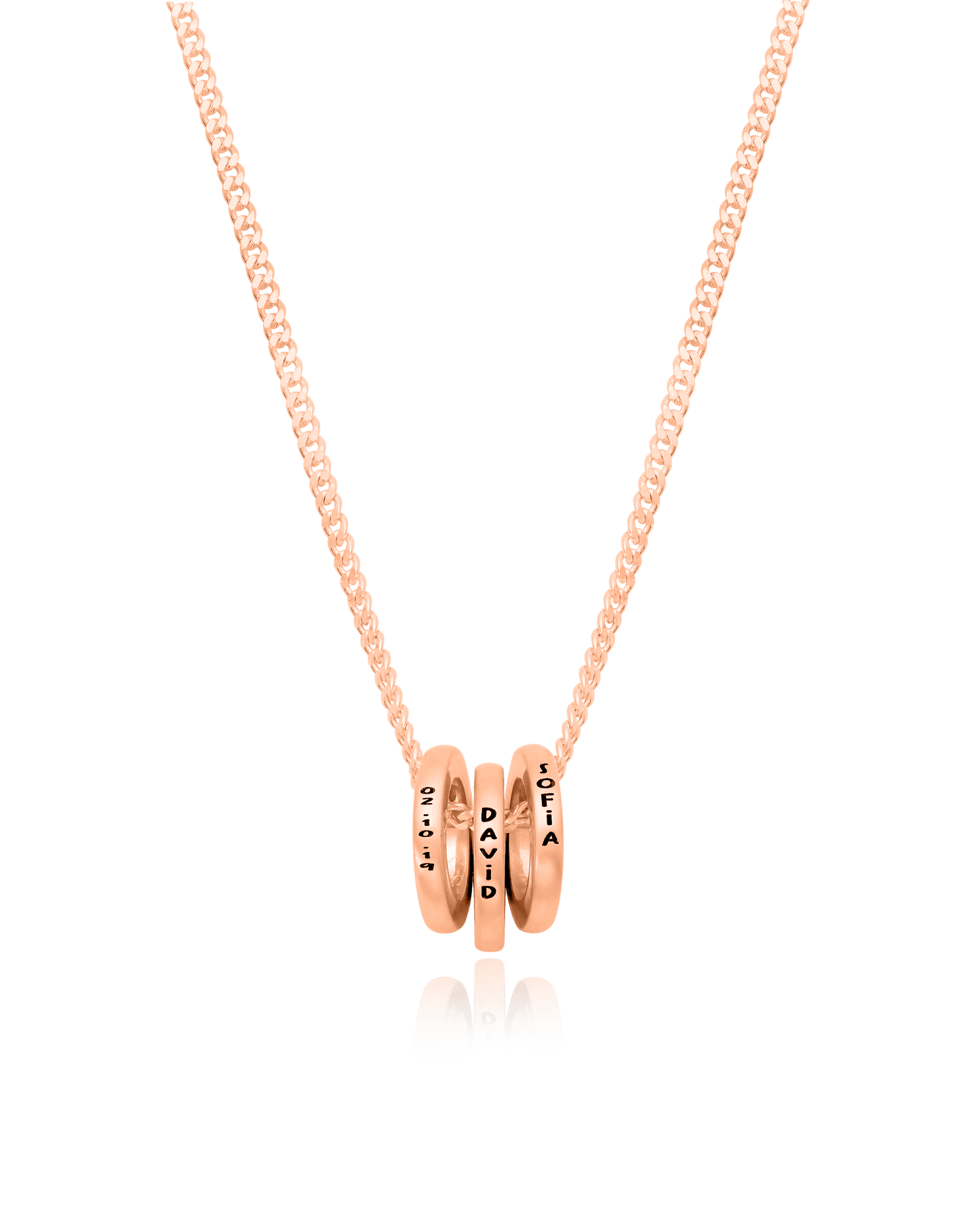 Collier Les miens - Or Rose Plaqué 18 carats Necklaces magal-dev 