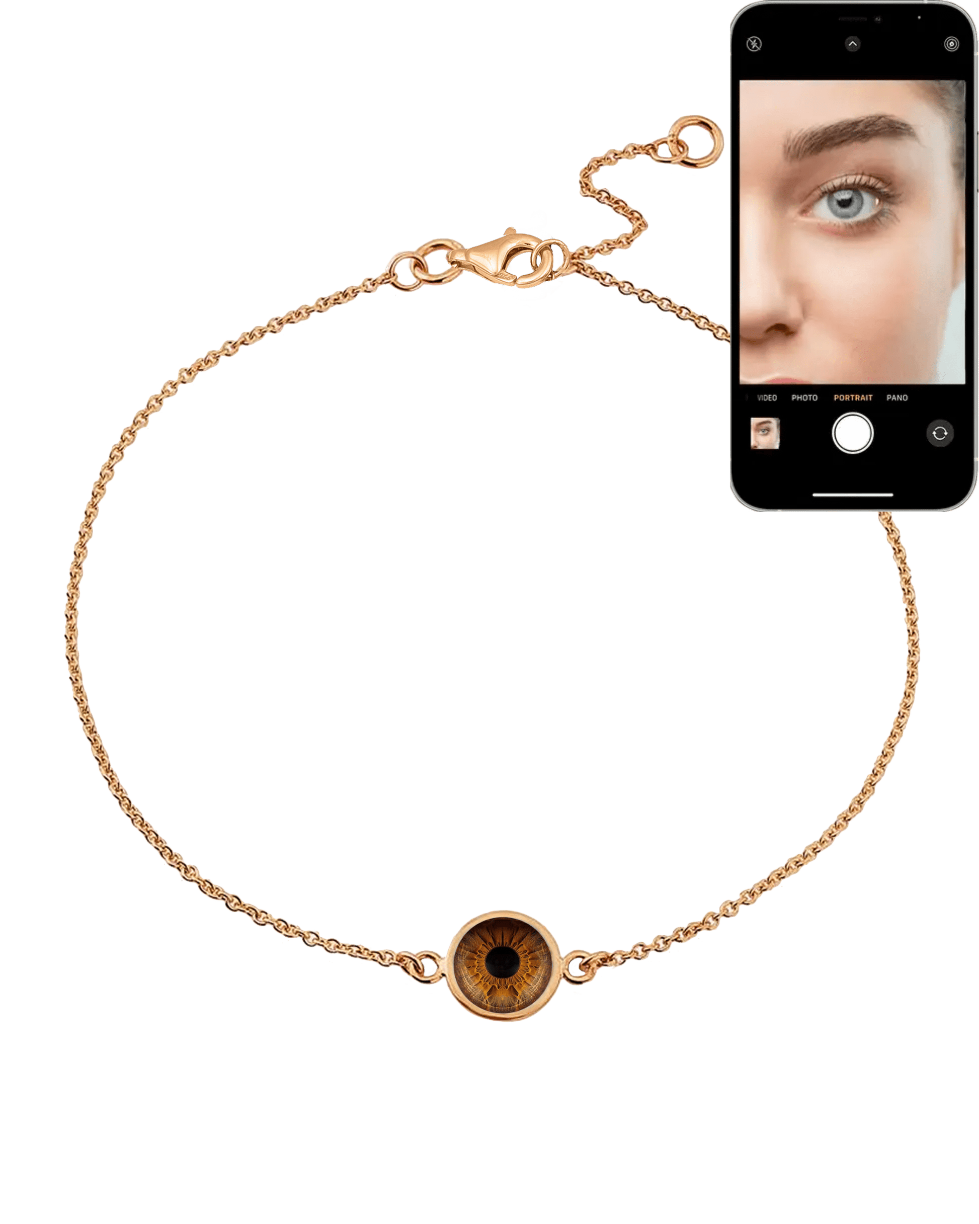 BRACELET MAGAL MY IRIS™ - Or Rose Plaqué 18 carats Necklaces magal-dev 