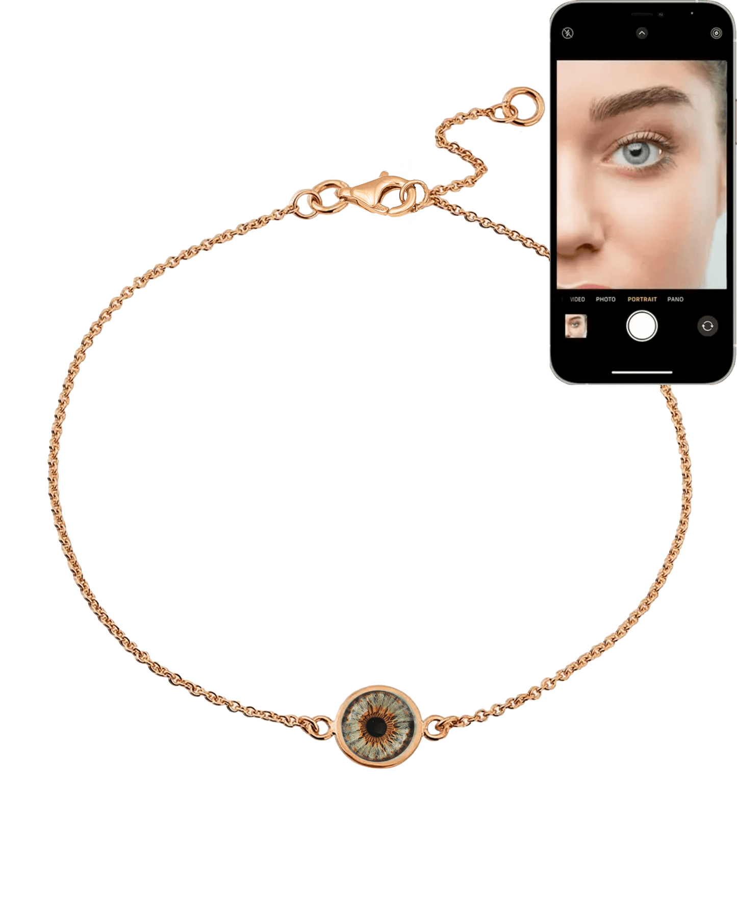 BRACELET MAGAL MY IRIS™ - Or Rose Plaqué 18 carats Necklaces magal-dev 