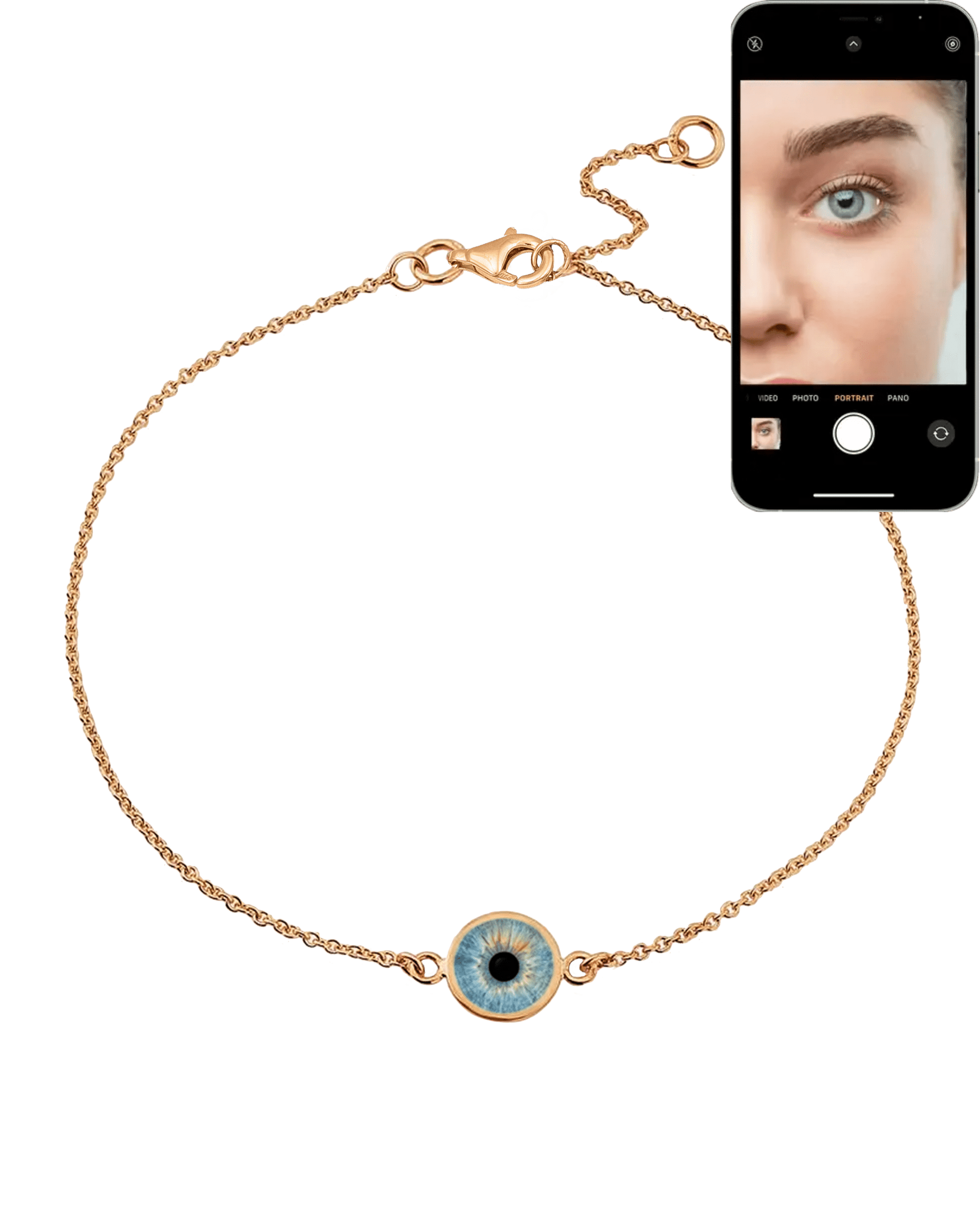 BRACELET MAGAL MY IRIS™ - Or Rose Plaqué 18 carats Necklaces magal-dev 