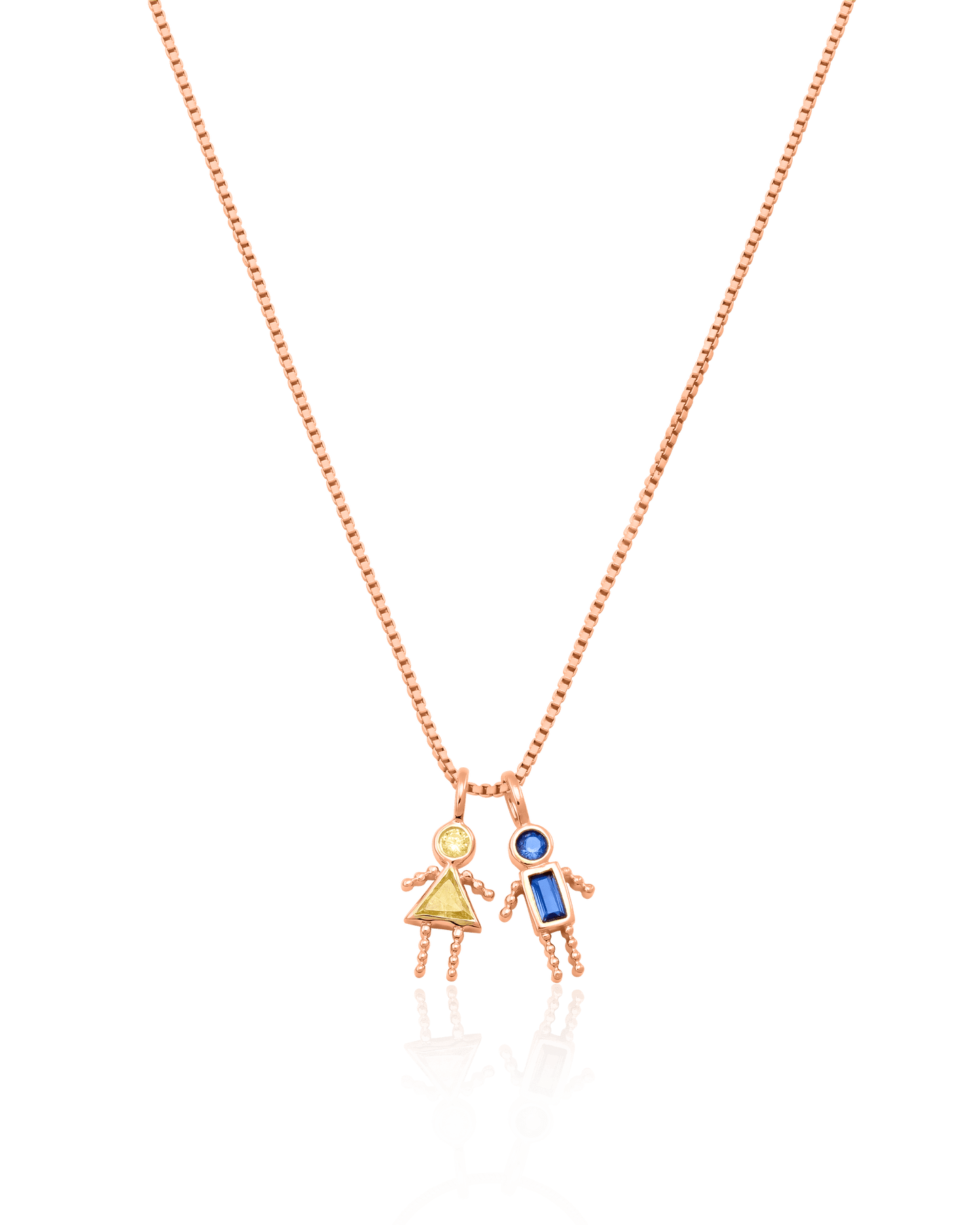 Collier Mini Me Pierres Précieuses - Argent 925 Necklaces magal-dev 