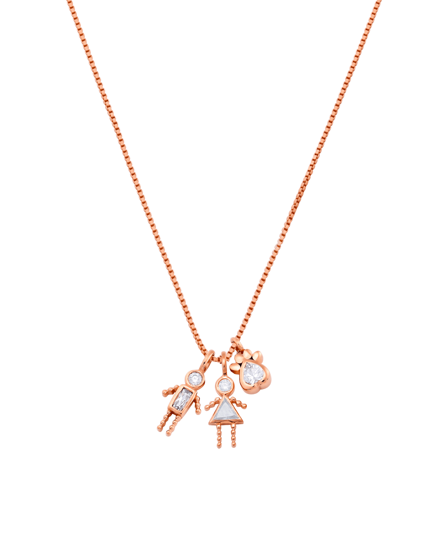 Mini Me Collier - Or Rose Plaqué 18 carats Necklaces magal-dev 