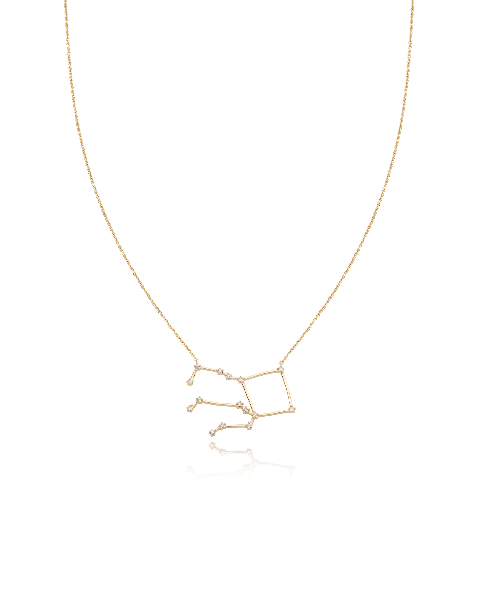 Ursa Major Constellation Necklace - 18K Gold Vermeil Necklaces magal-dev Pegasus 16" 