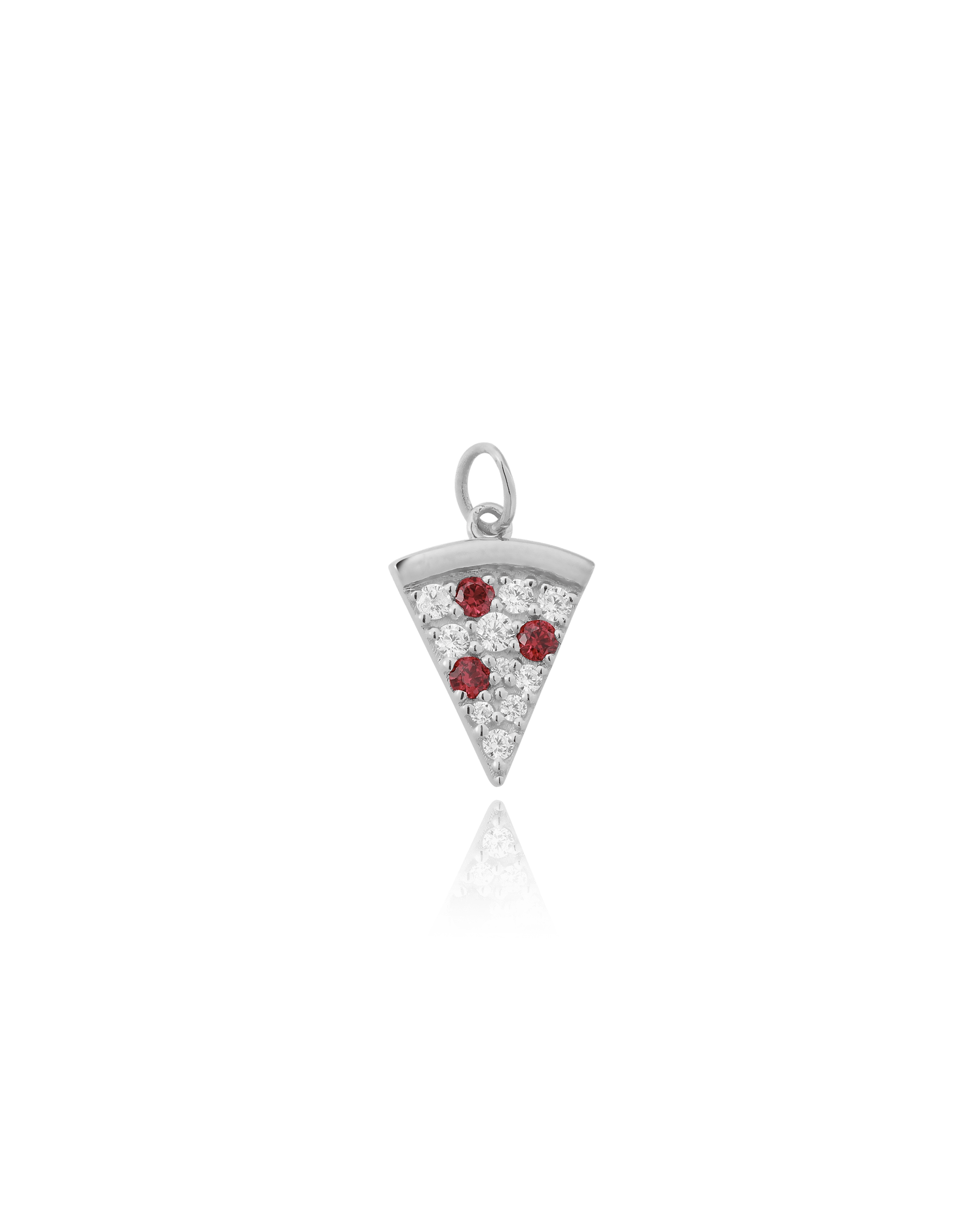Pizza Charm - 925 Sterling Silver Charm magal-dev No 