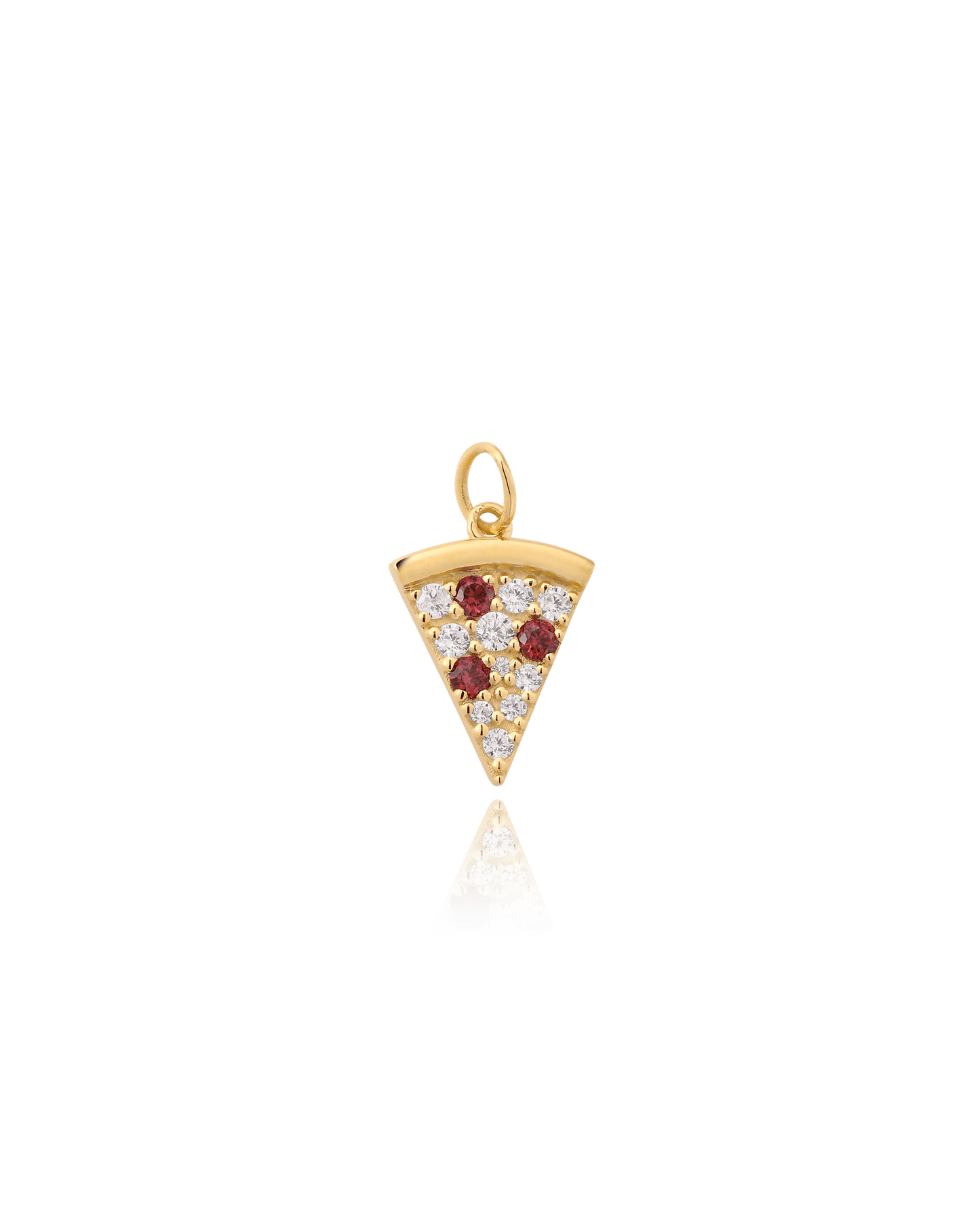 Pizza Charm - 18K Rose Vermeil Charm magal-dev 