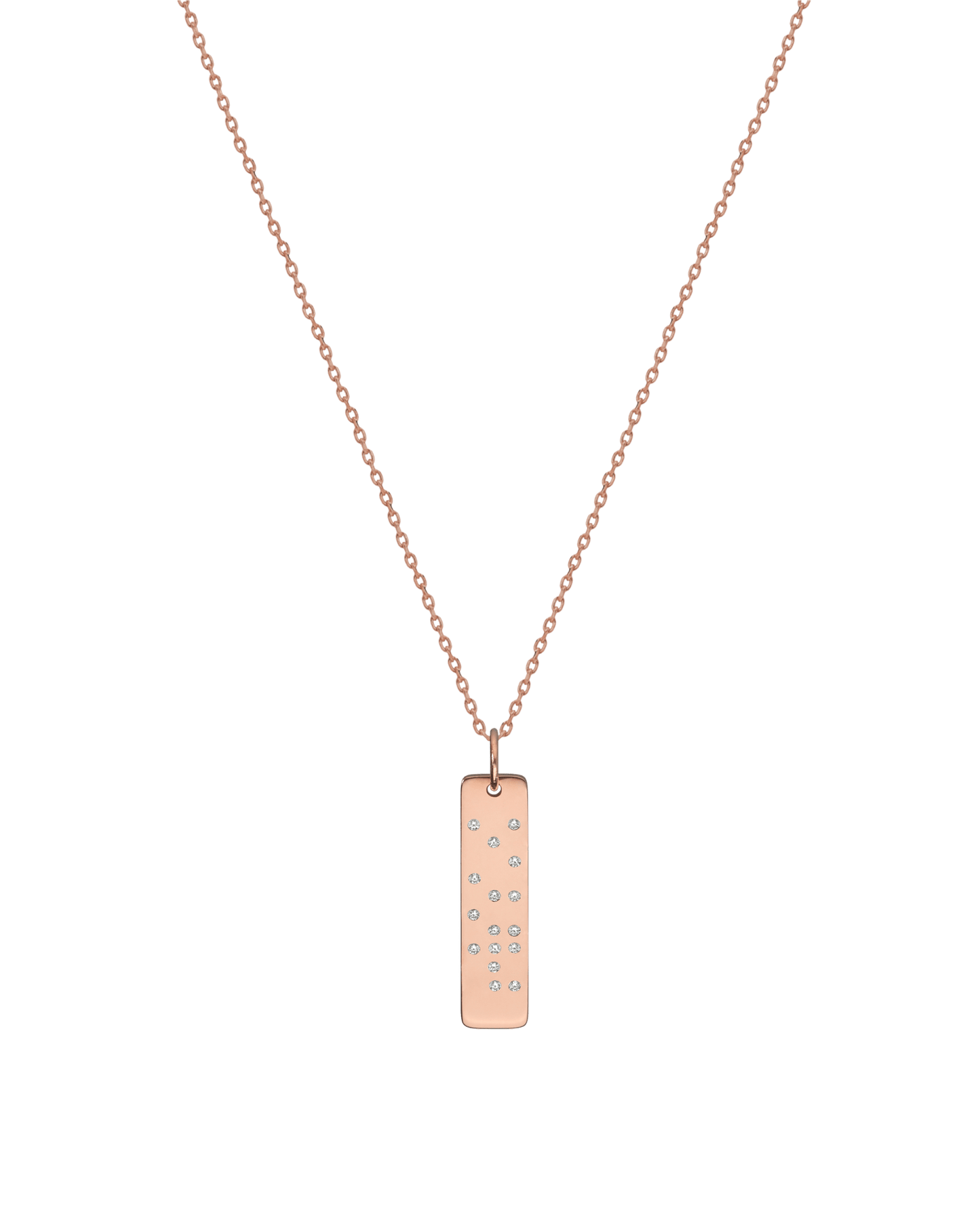 The Memoir Necklace - 18K Rose Vermeil Necklaces magal-dev 16" 