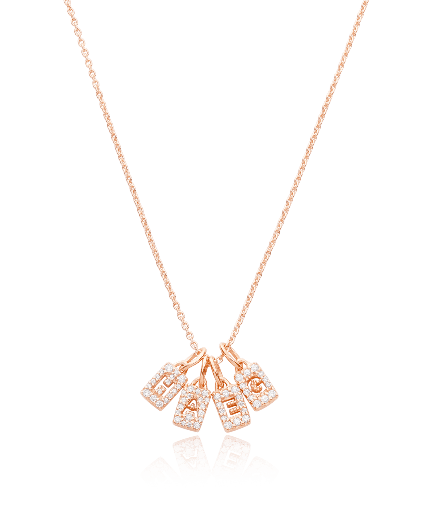 Collier Initiale Poussière d'Étoiles - Argent 925 Necklaces magal-dev 