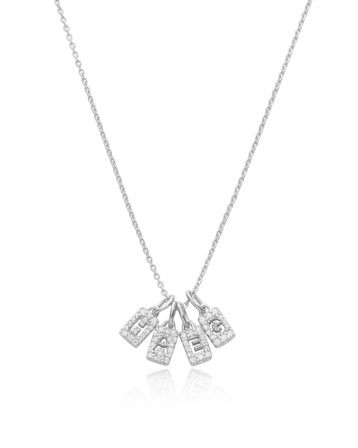 Collier Initiale Poussière d'Étoiles - Or Jaune Plaqué 18 carats Necklaces magal-dev 